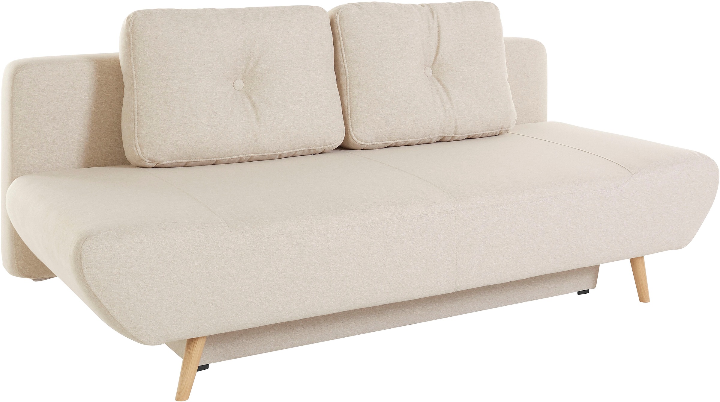 Thumbnail - andas Schlafsofa "Segmon", einfach in ein bequemes Bett umwandeln, inklusive Bettkasten