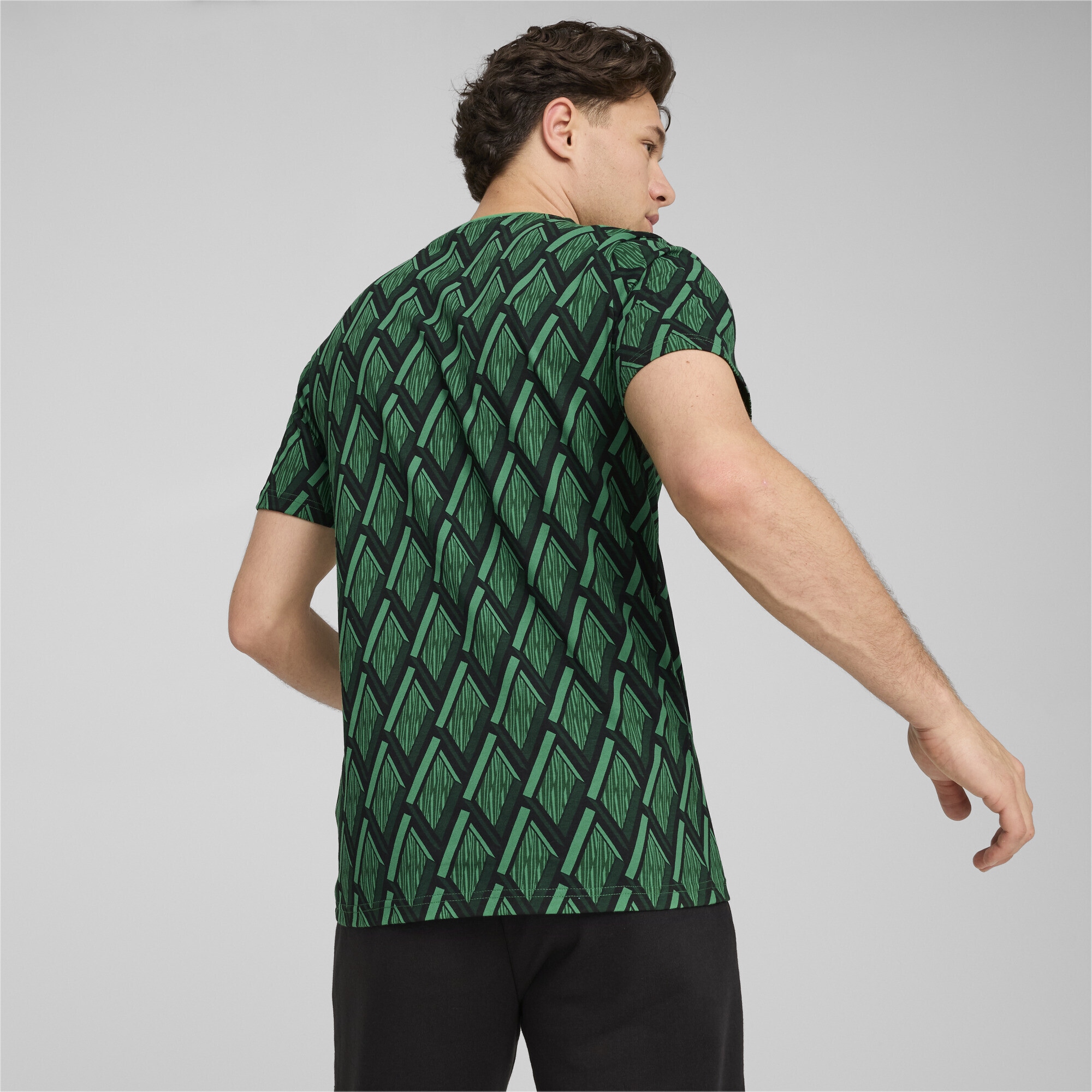 PUMA T-Shirt »Borussia Mönchengladbach ftblCULTURE T-Shirt mit Allover-Print«