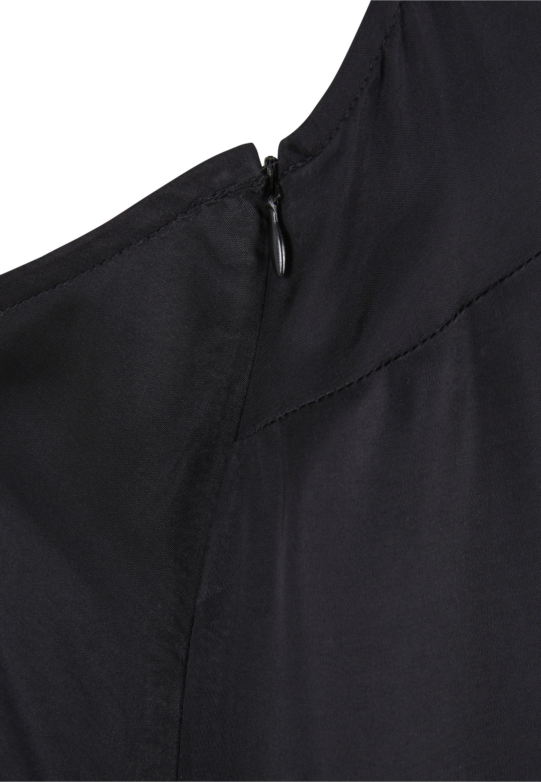 Thumbnail - URBAN CLASSICS Shirtkleid "Urban Classics Damen Ladies Viscose Satin Slip Dress" 1 Stk. tlg.