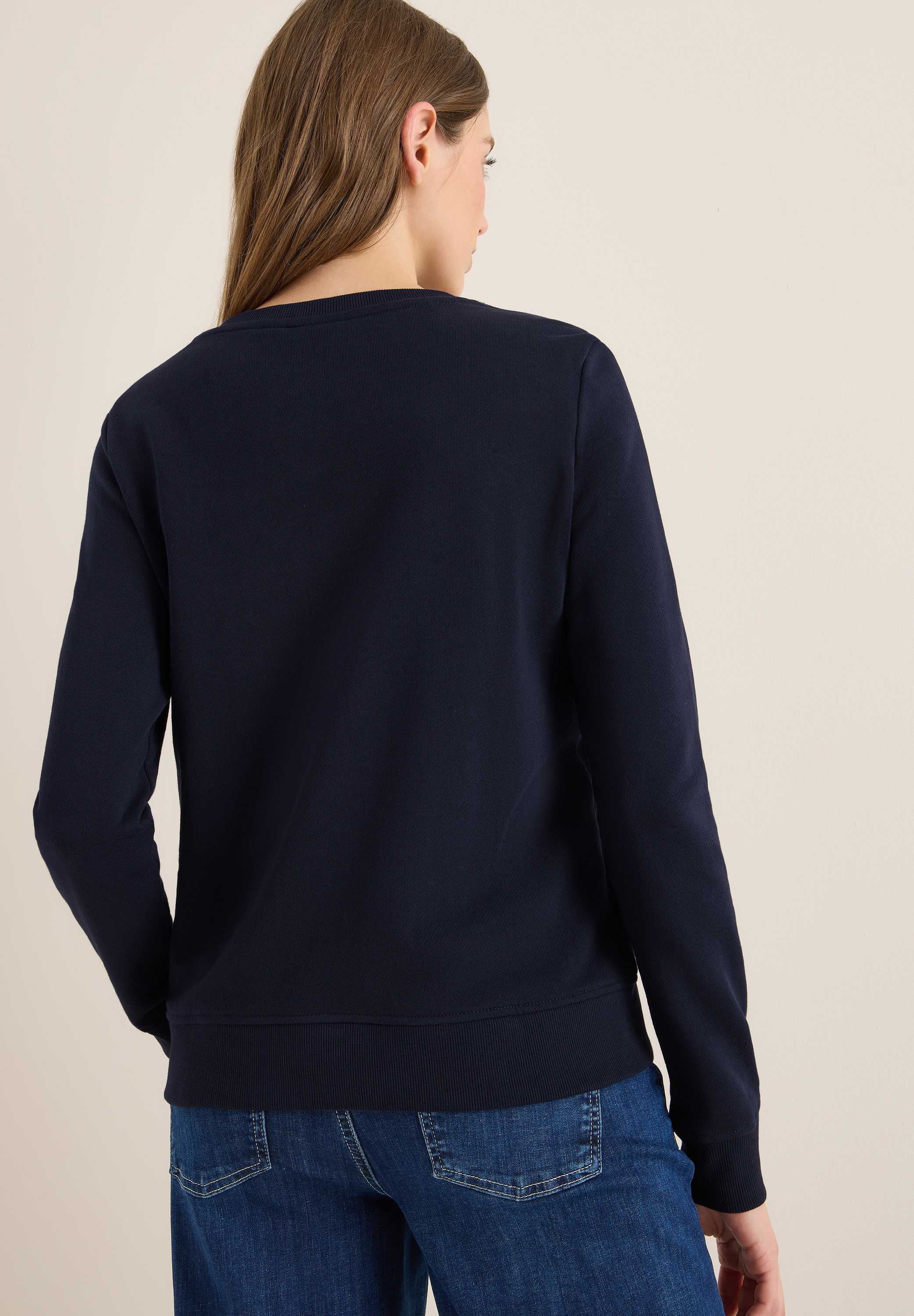 Cecil Sweatshirt, mit Wording Artwork