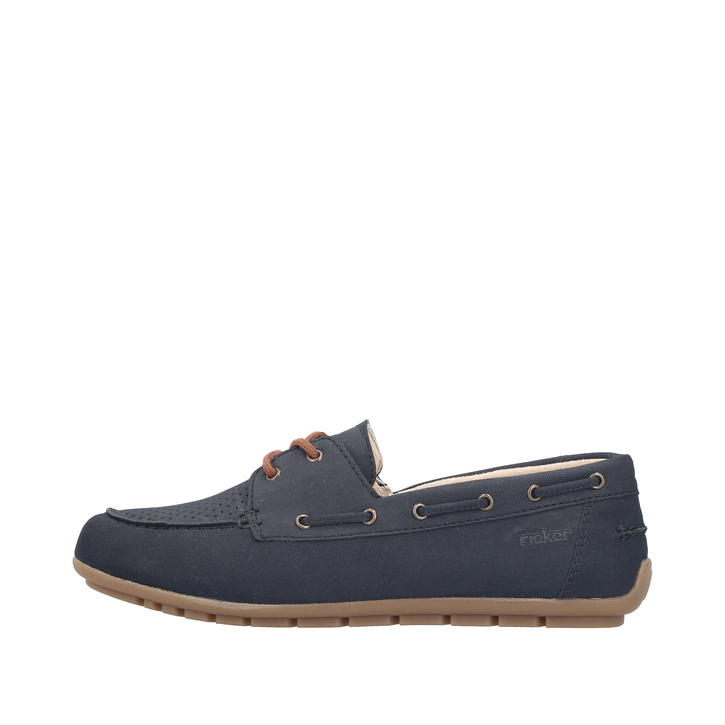 Rieker Bootsschuh  Mokassin, Schnürschuh, Halbschuh mit weicher Innensohle