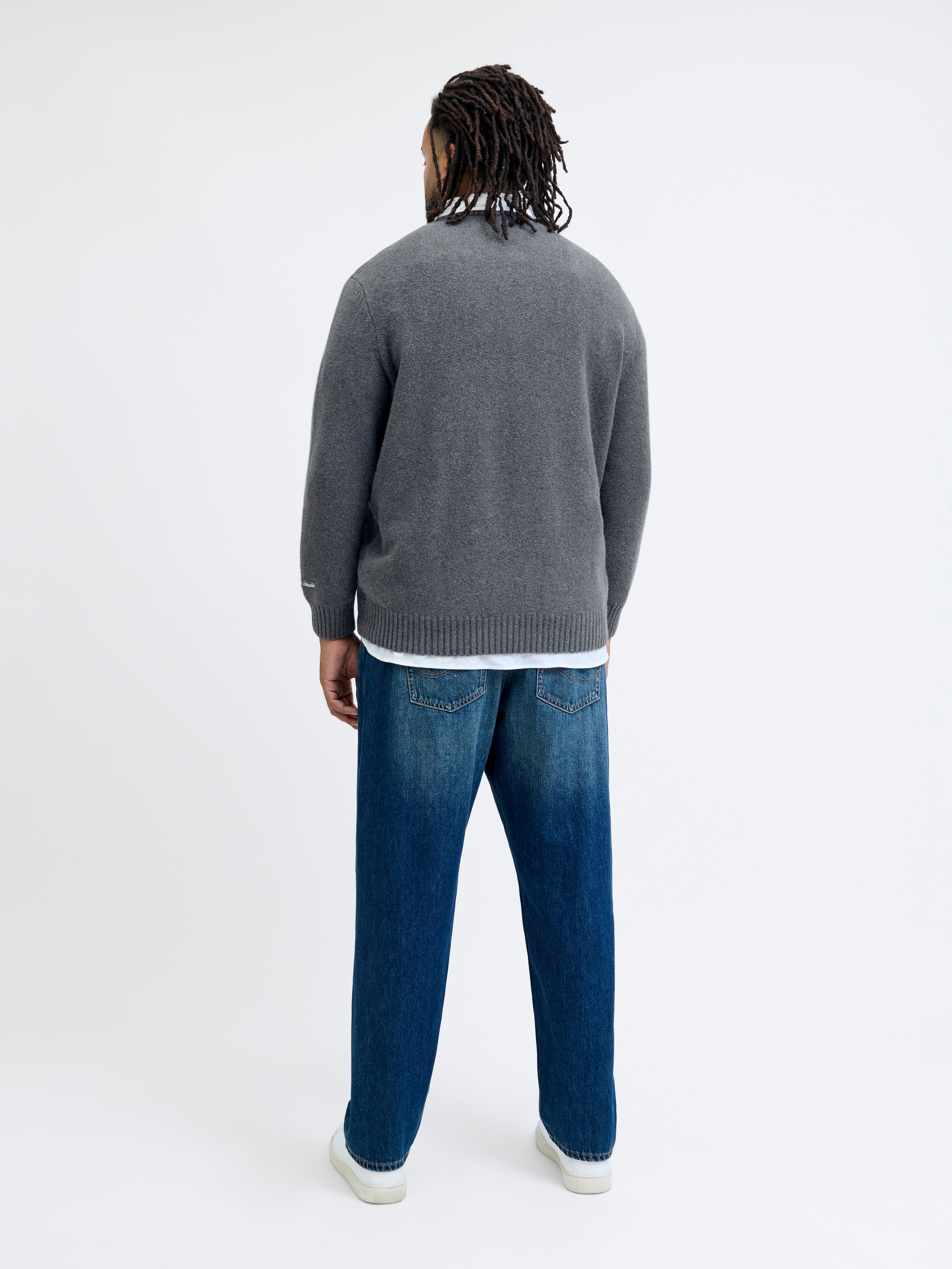 Jack & Jones PlusSize Strickpullover »JORNORREBRO KNIT CREW NECK PLS«