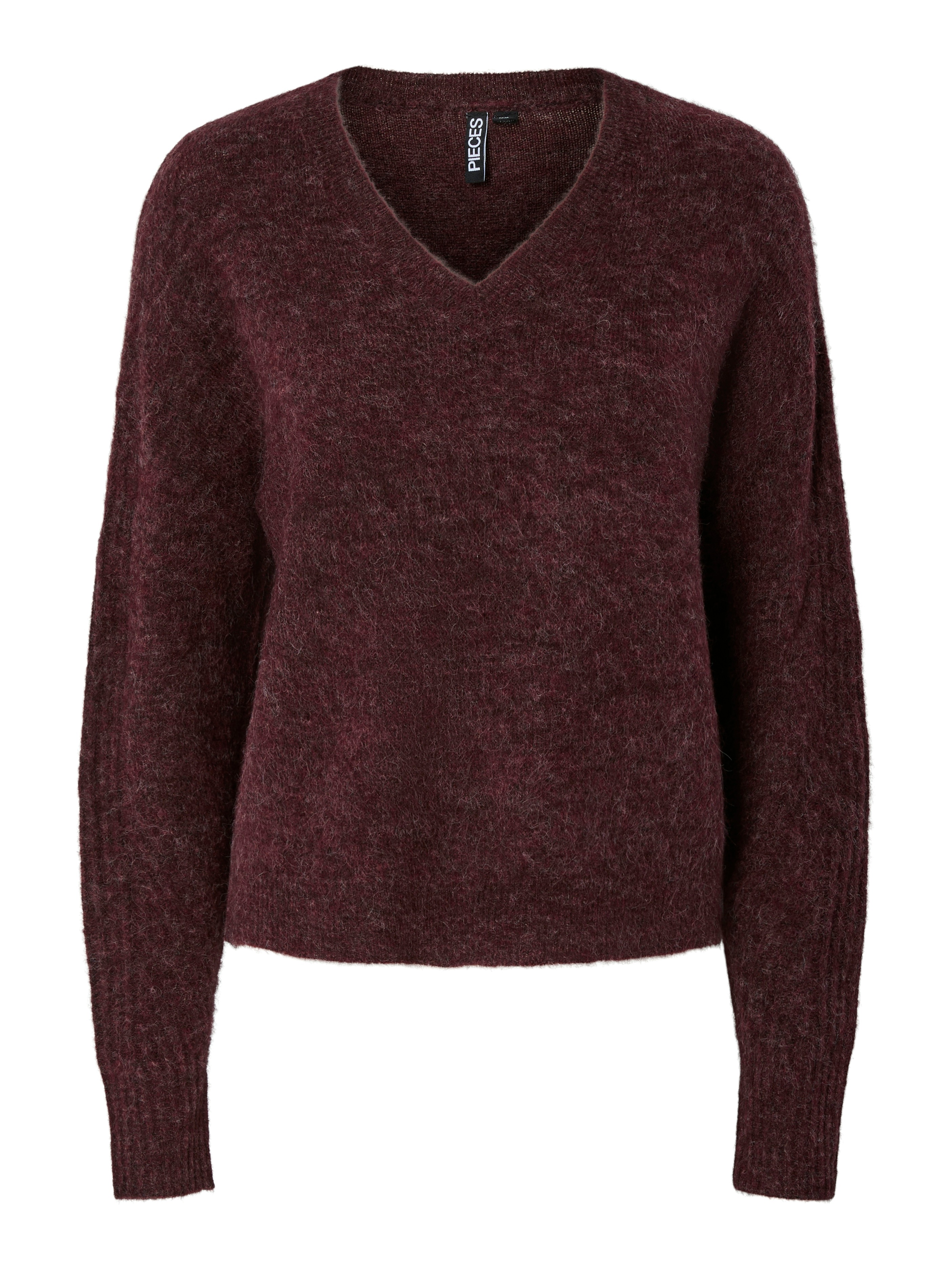 Thumbnail - pieces Strickpullover "PCLAYLA LS V-NECK KNIT NOOS"