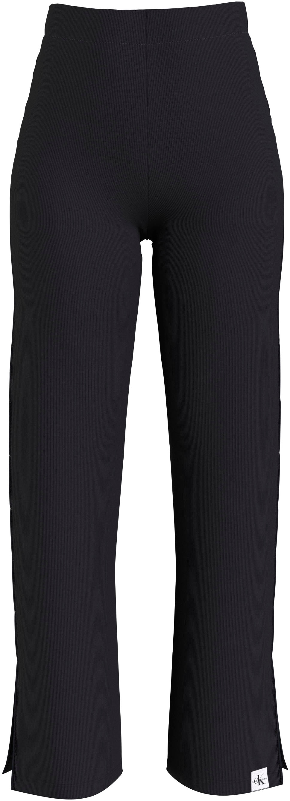 Calvin Klein Jeans Sweatpants »TAB SPLIT STRAIGHT RIB PANTS« für kaufen |  BAUR