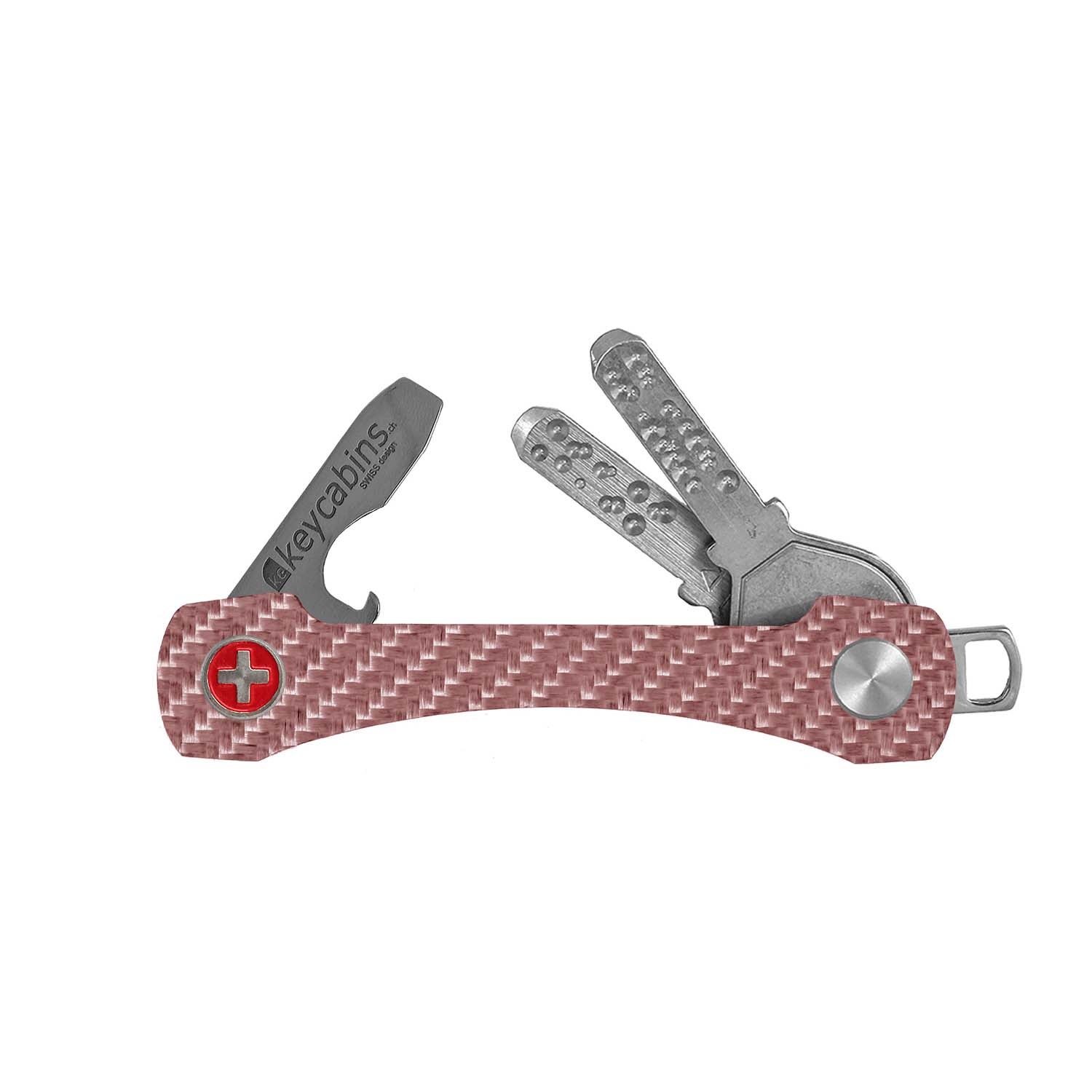 keycabins Schlüsselanhänger »Carbon S2«, SWISS Made