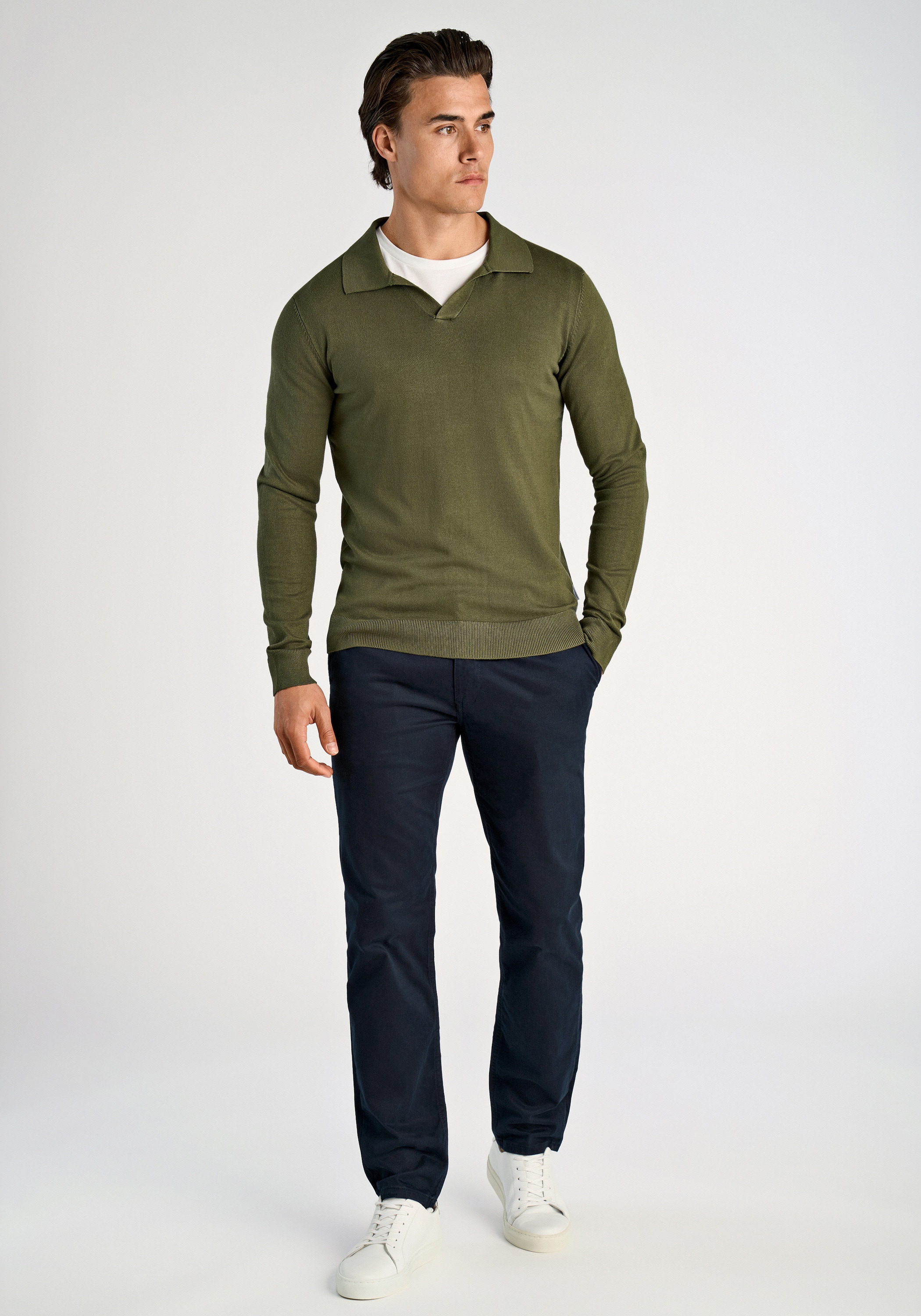LINDBERGH Poloshirt »Lindbergh Strickpullover«