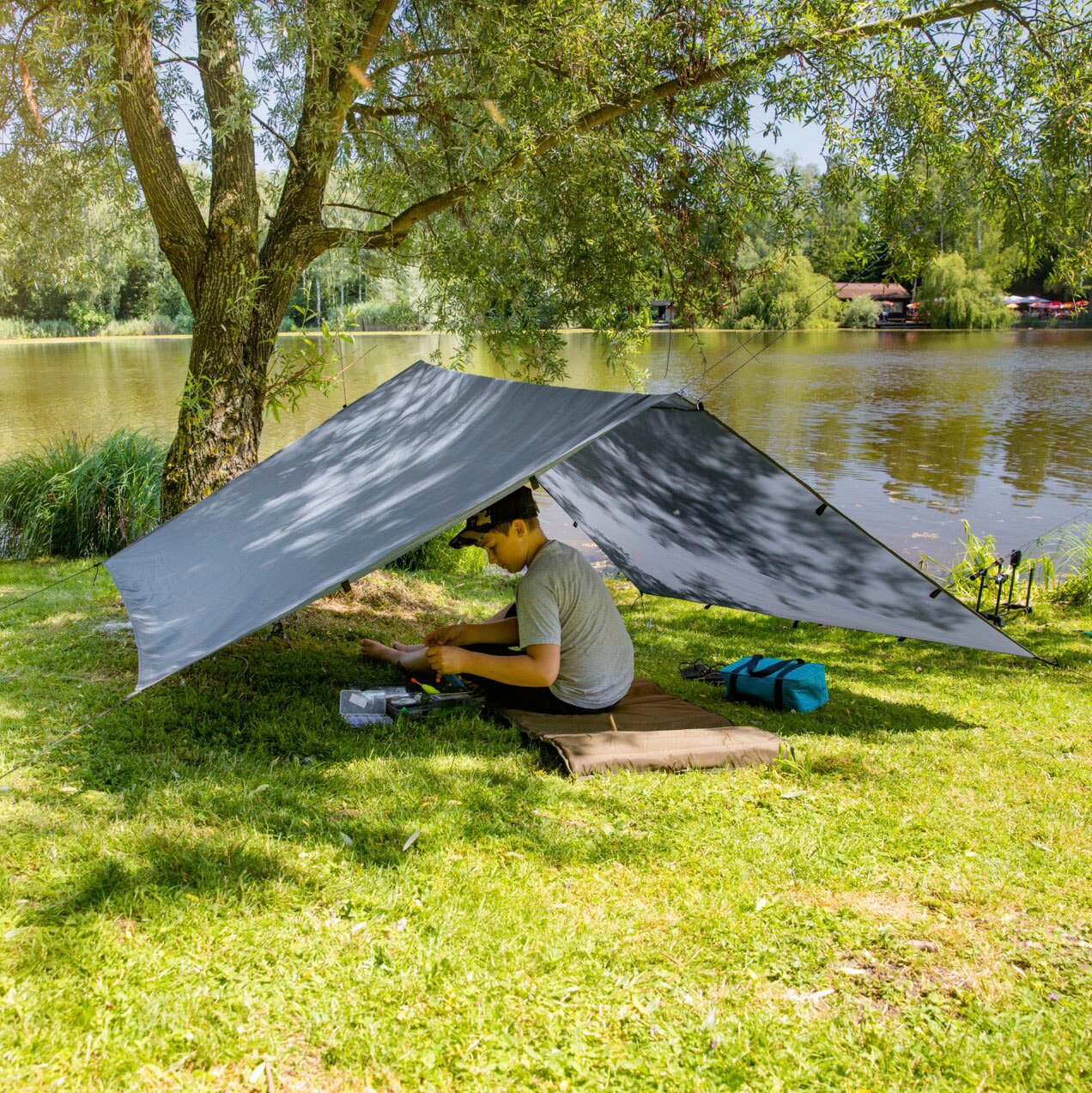 Windhager Schutzplane »Premium RIPSTOP«, LxB: 3x2 m, einsetzbar als Unterlage, Zeltplane oder Tarp
