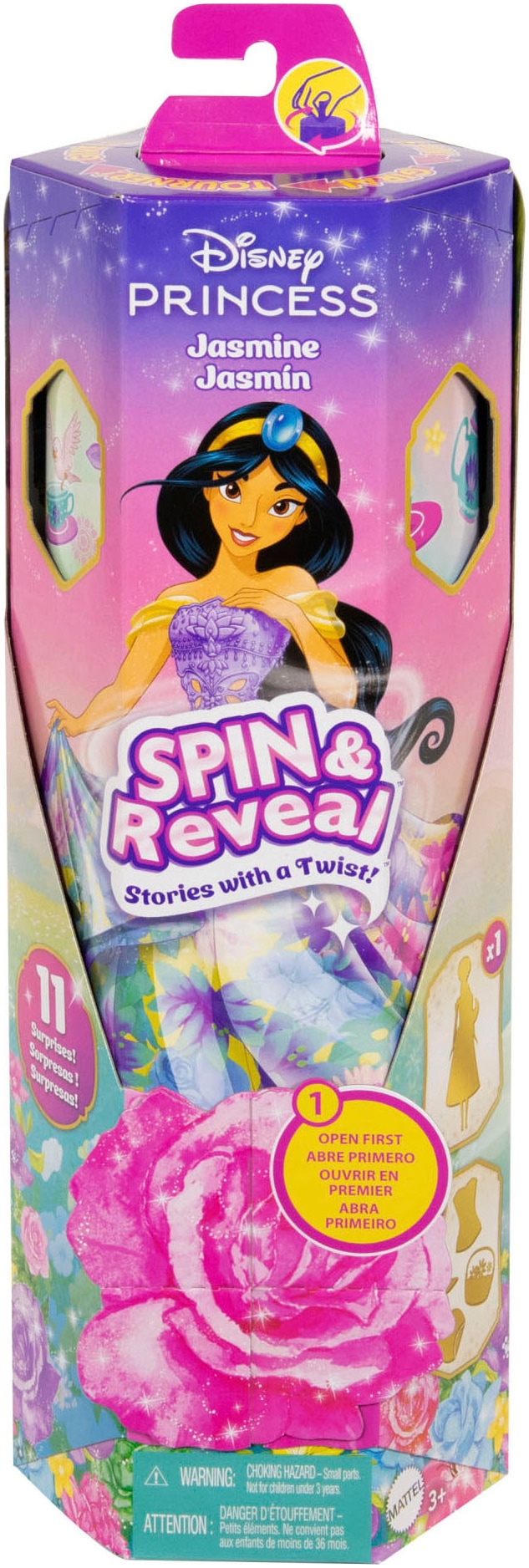 Mattel® Anziehpuppe »Disney Princess Spin & Reveal Jasmin«