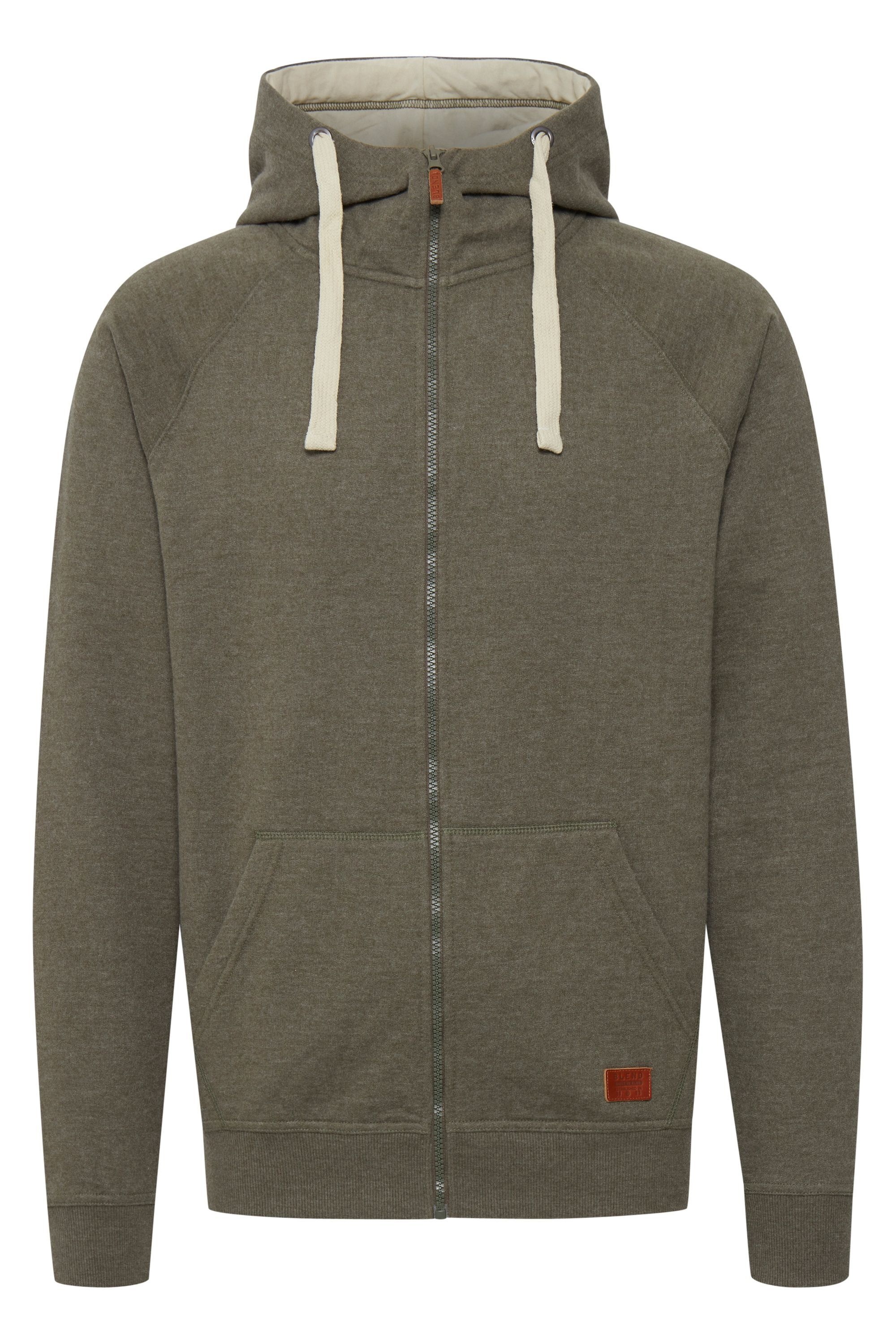 Blend Kapuzenpullover "BHSpeedy", Stilvolle Kapuzensweatjacke mit hochabsch günstig online kaufen