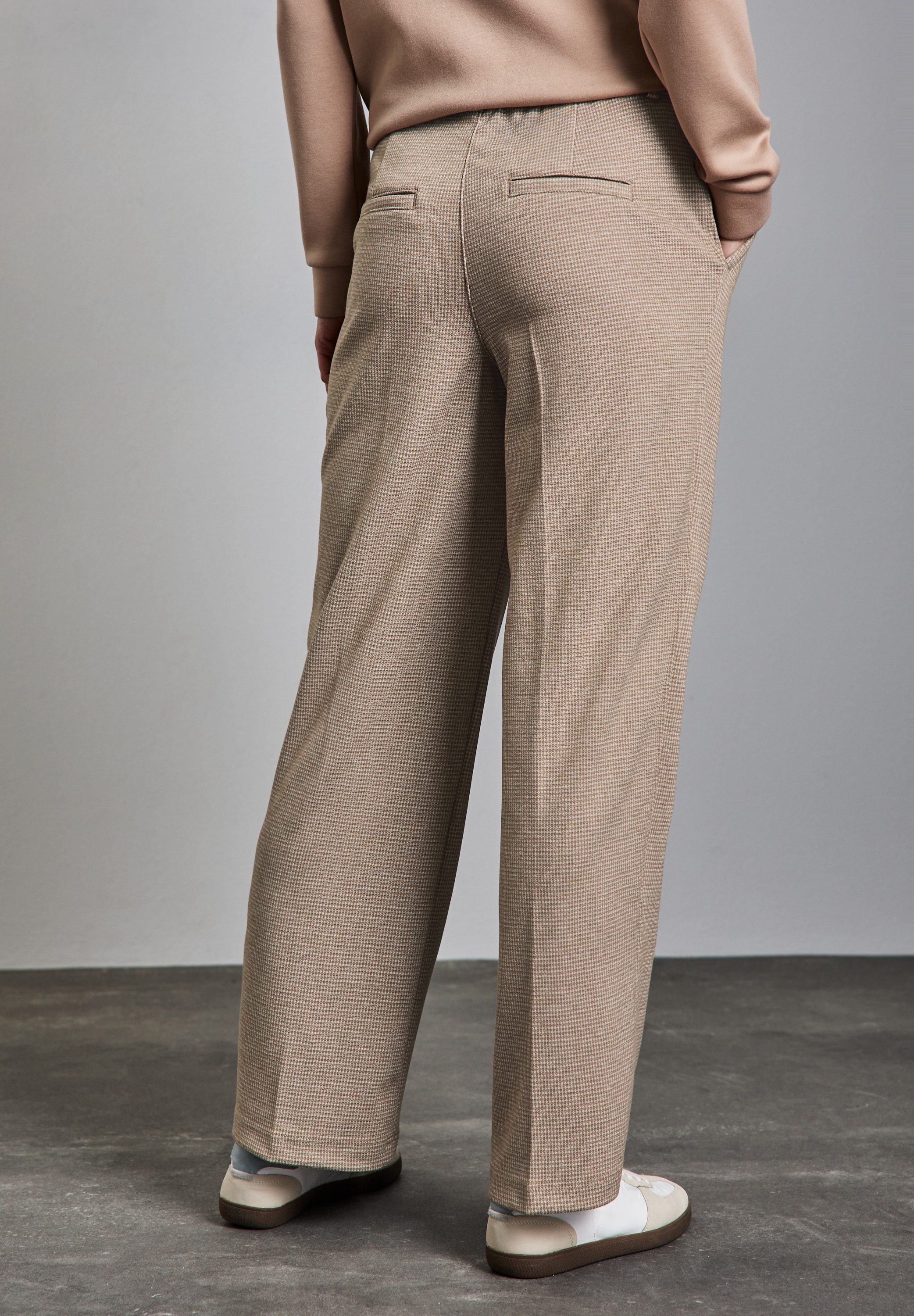 STREET ONE Stoffhose, High Waist