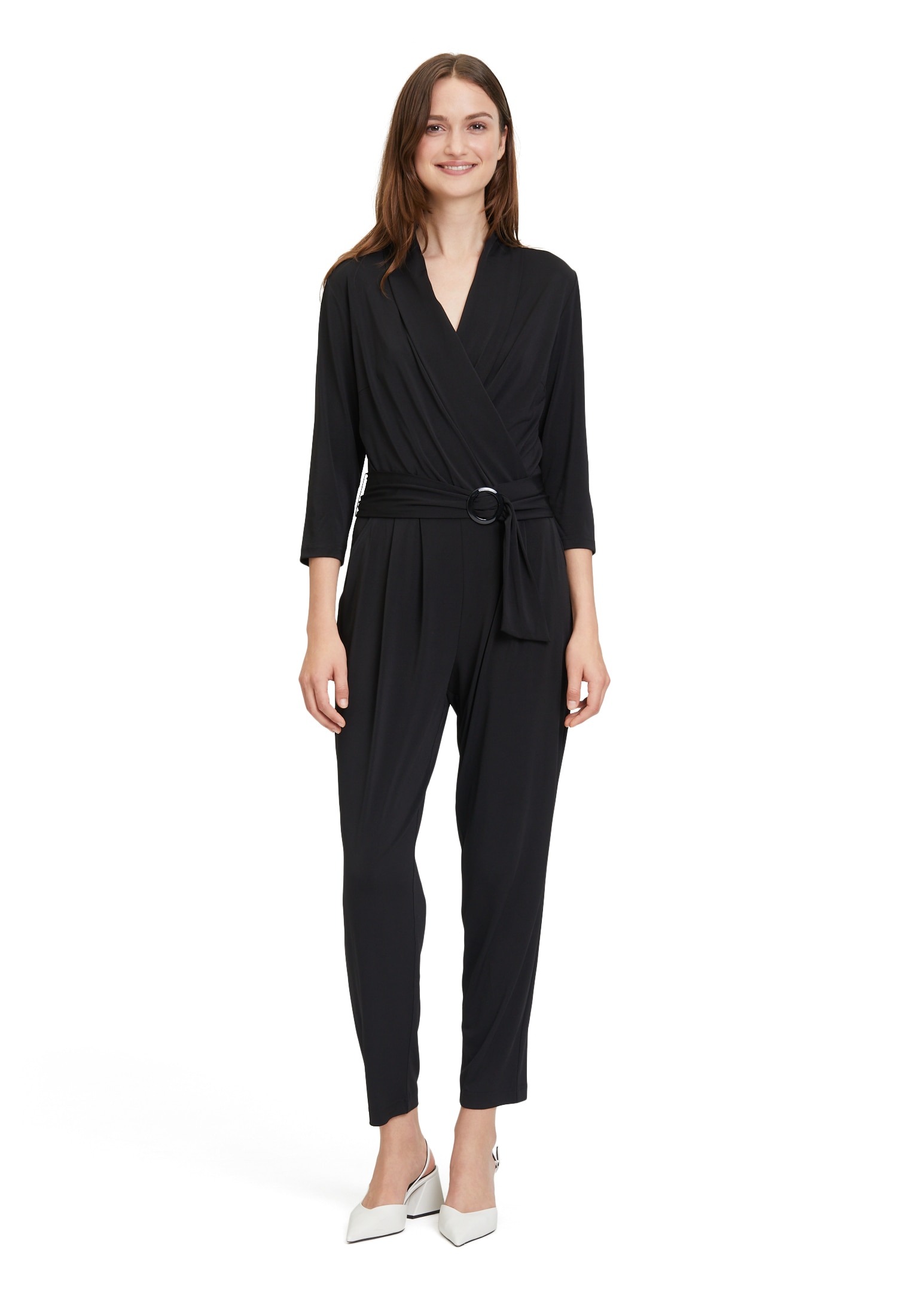 Betty Barclay Overall "Betty Barclay Jumpsuit mit Eingrifftaschen", (1 tlg.), Form