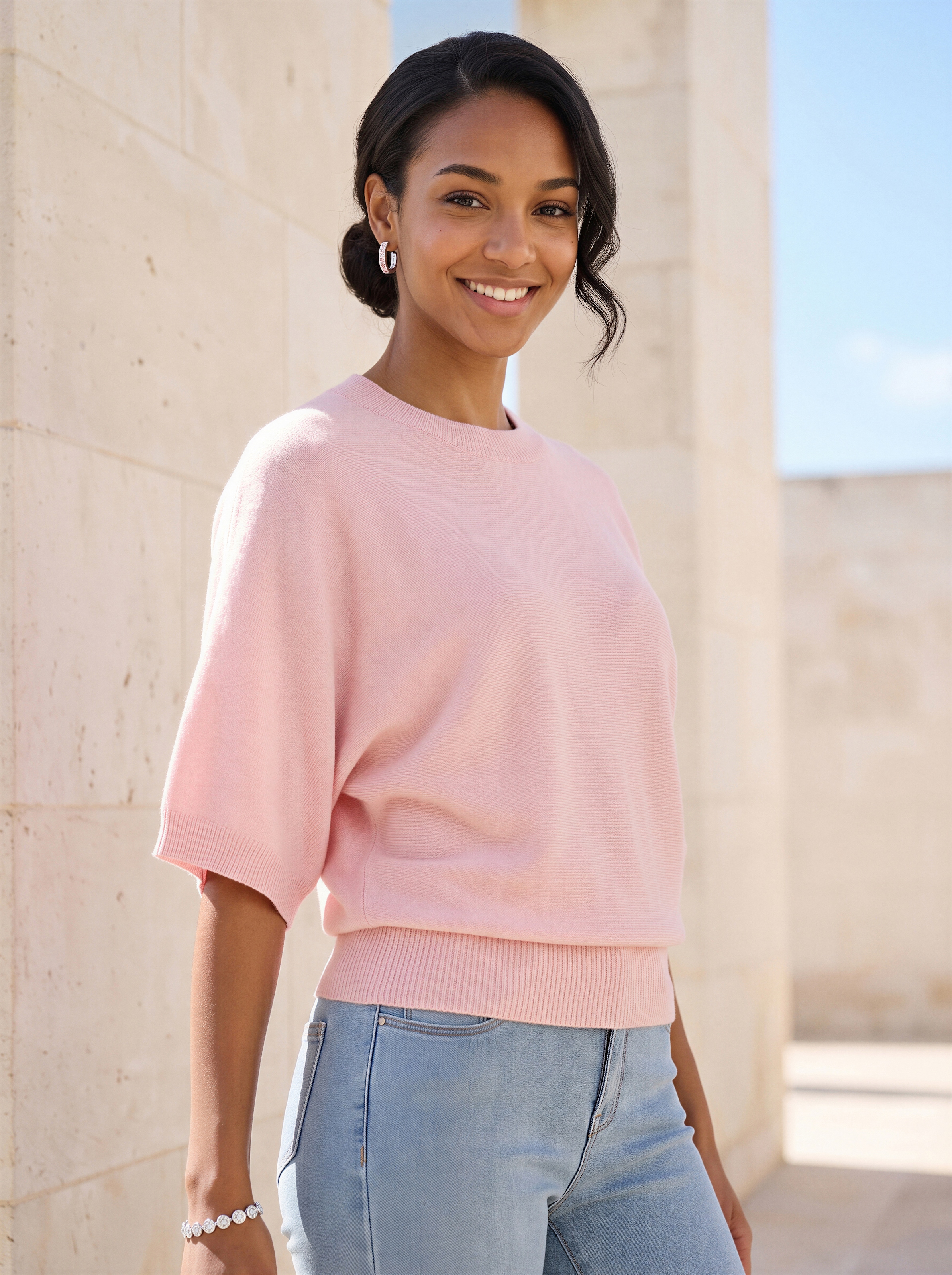 LASCANA 3/4 Arm-Pullover