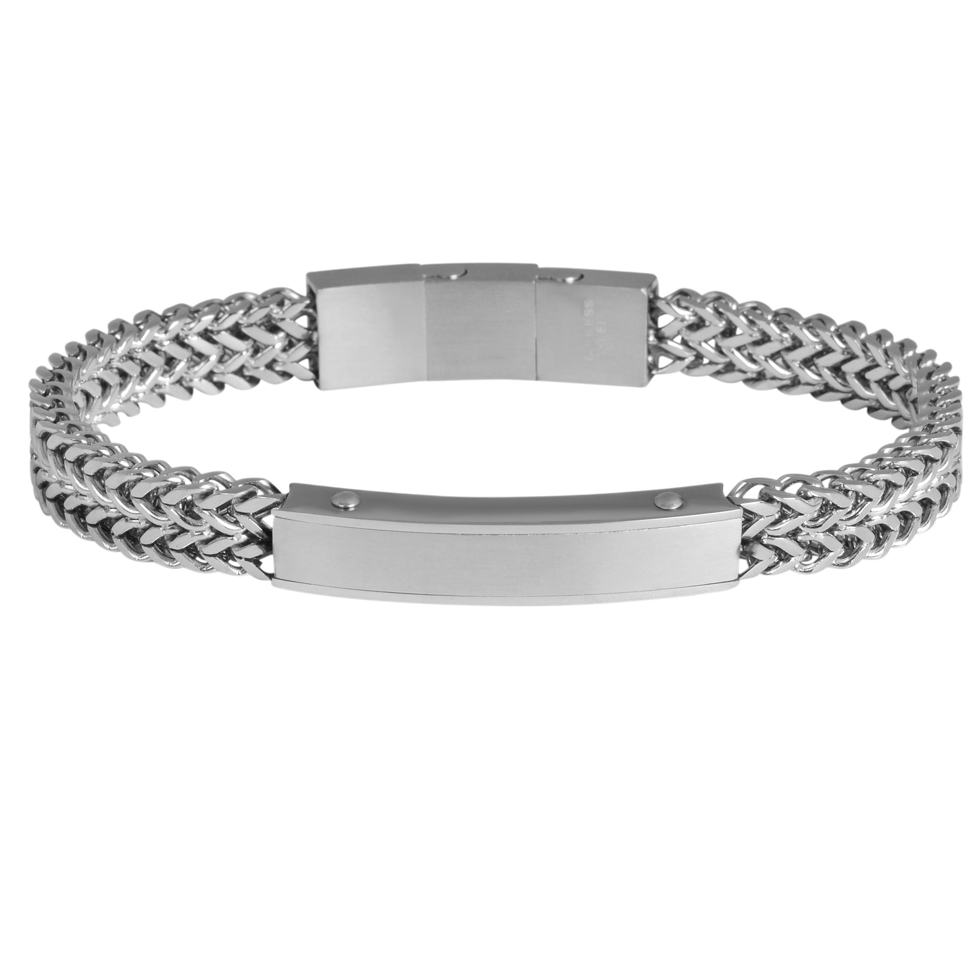 Adelia´s Edelstahlarmband »Armband aus Edelstahl 21,5 cm«