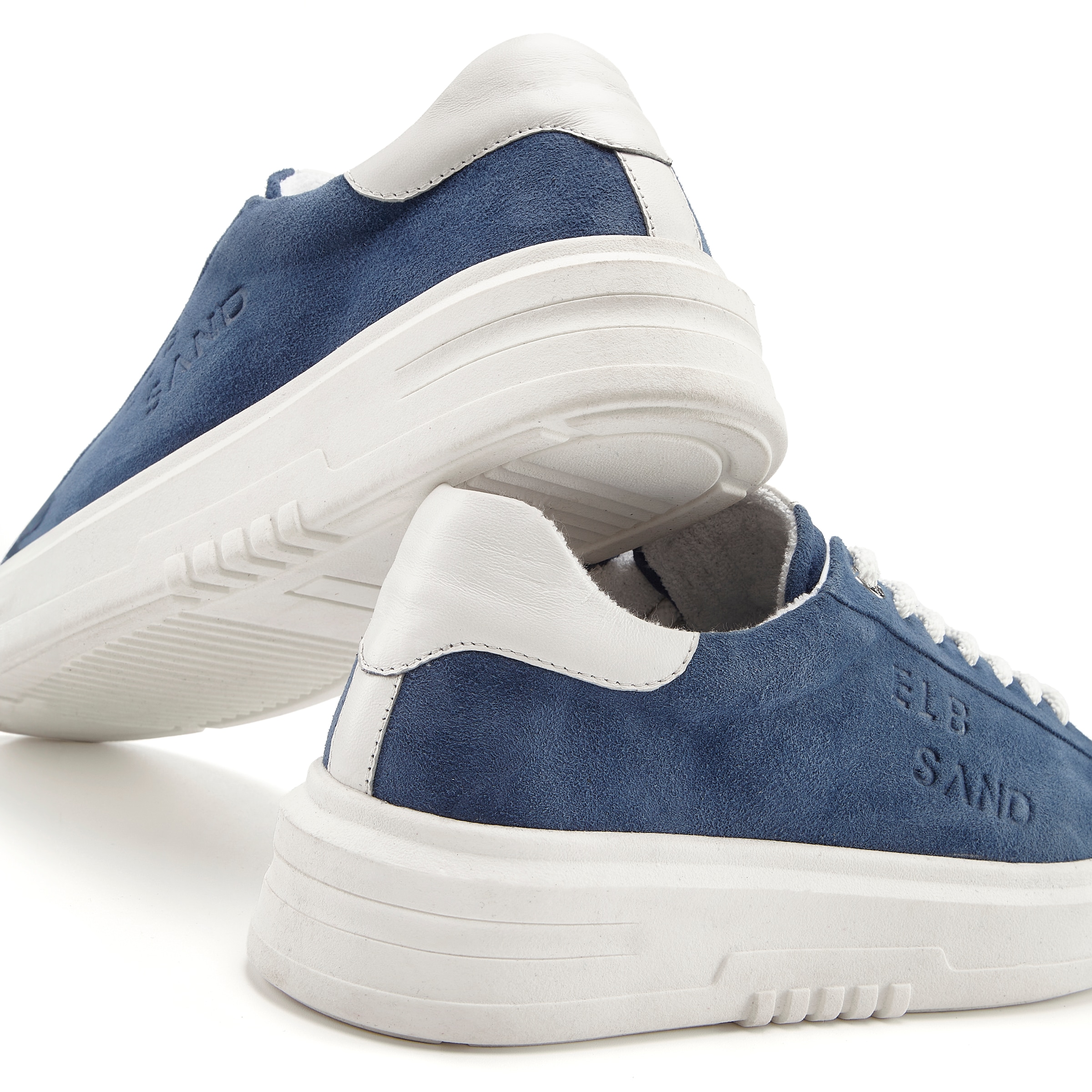 Elbsand Sneaker »Schnürschuh«, Schnürhalbschuh,Freizeitschuh aus Leder mit modischer Plateausohle