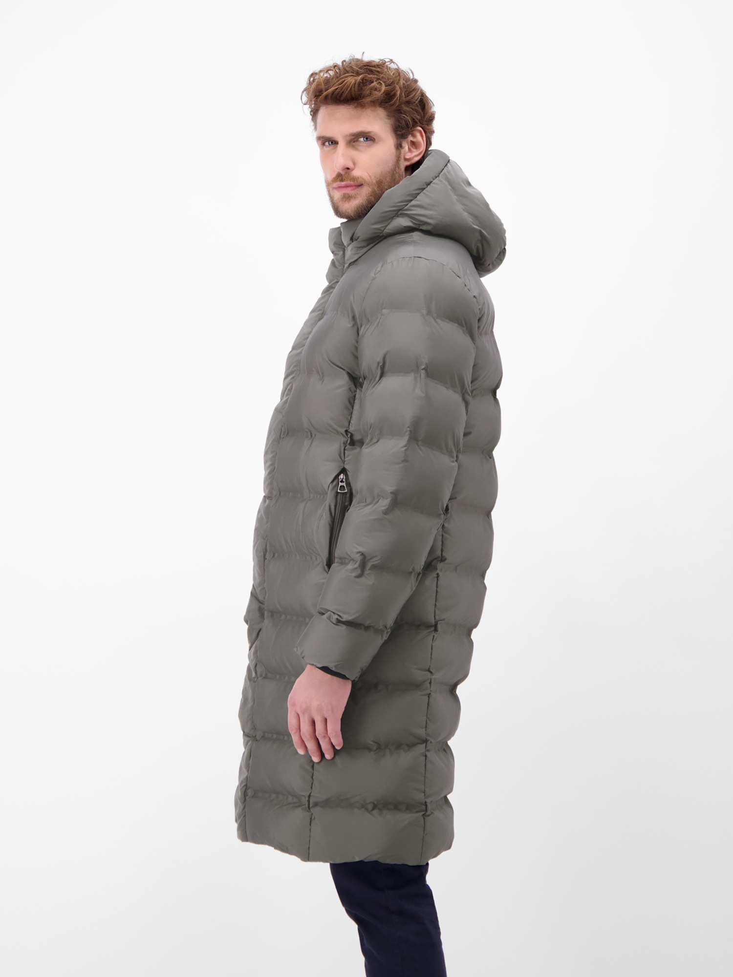 Thumbnail - LERROS Wintermantel "LERROS Herren Stepp-Parka mit abnehmbarer Kapuze" Keine Angabe