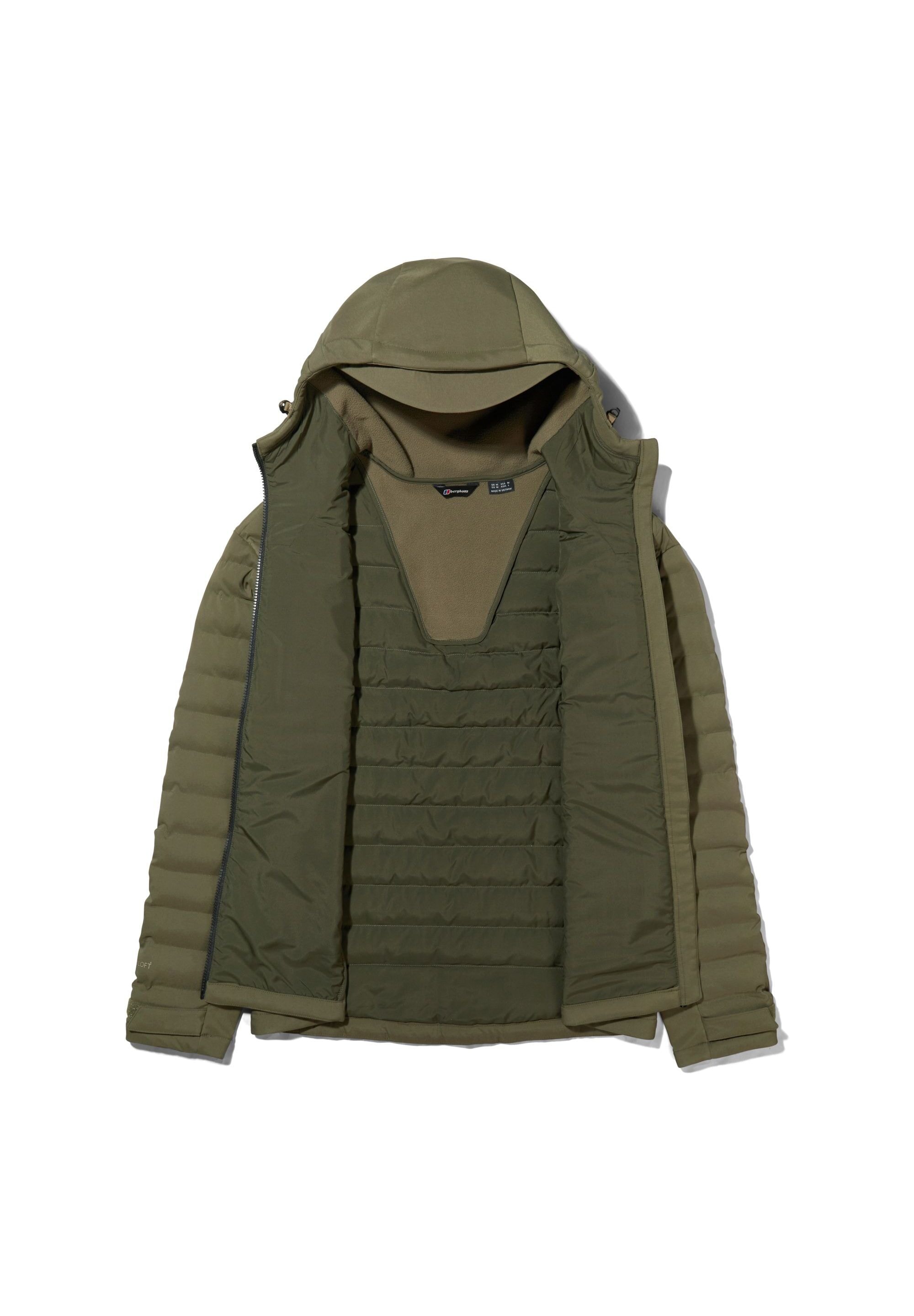 Berghaus Winterjacke »Berghaus Jacke« ohne Kapuze mit anpassbaren Ärmelbündchen