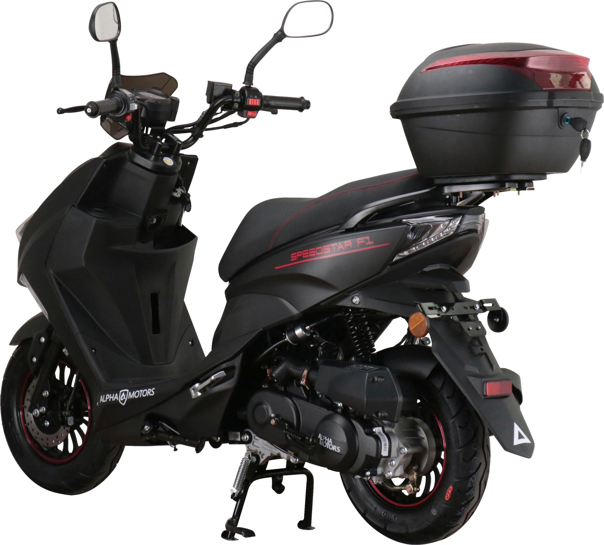 Alpha Motors Motorroller »Speedstar FI«, 50 cm³, 45 km/h, Euro 5, 2,99 PS,  inkl. Topcase auf Raten | BAUR | Motorroller