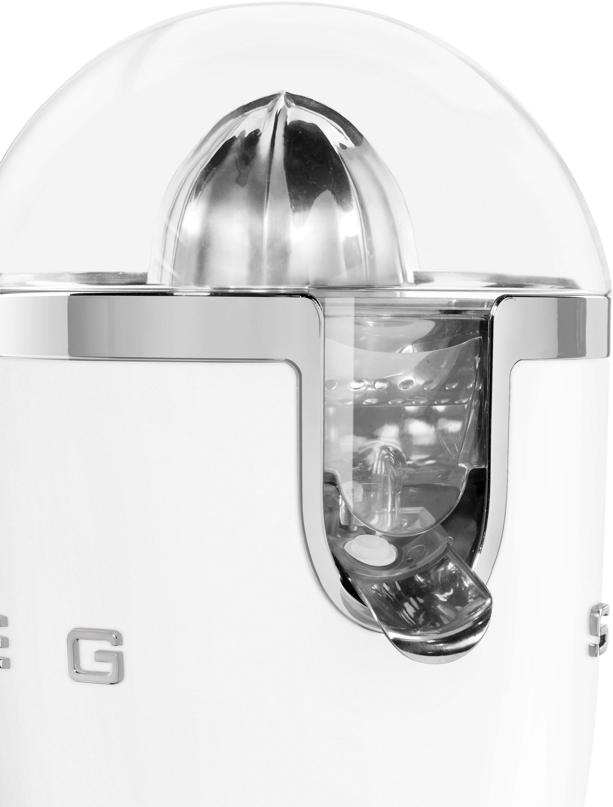 Smeg Zitruspresse »CJF01WHMEU Weiß Matt«, 70 W