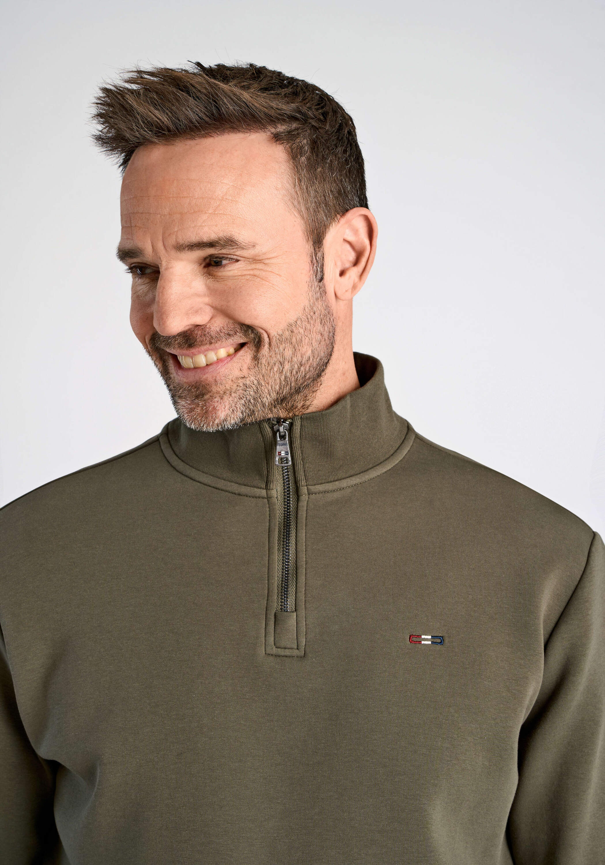 BISON Sweatshirt »BISON Troyer«