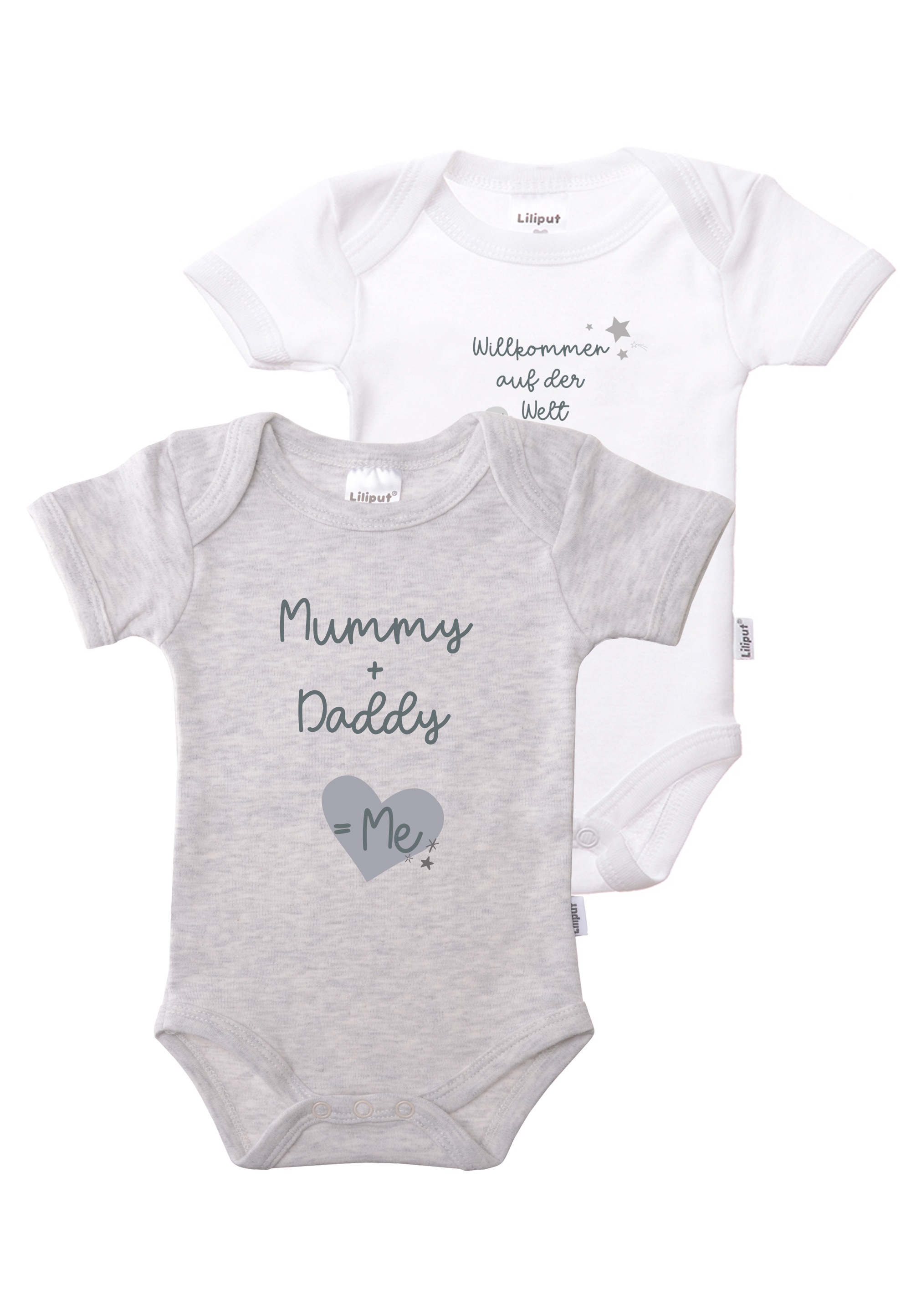 Liliput Body 2 Stk. 2er-Pack mit niedlichem Frontprint