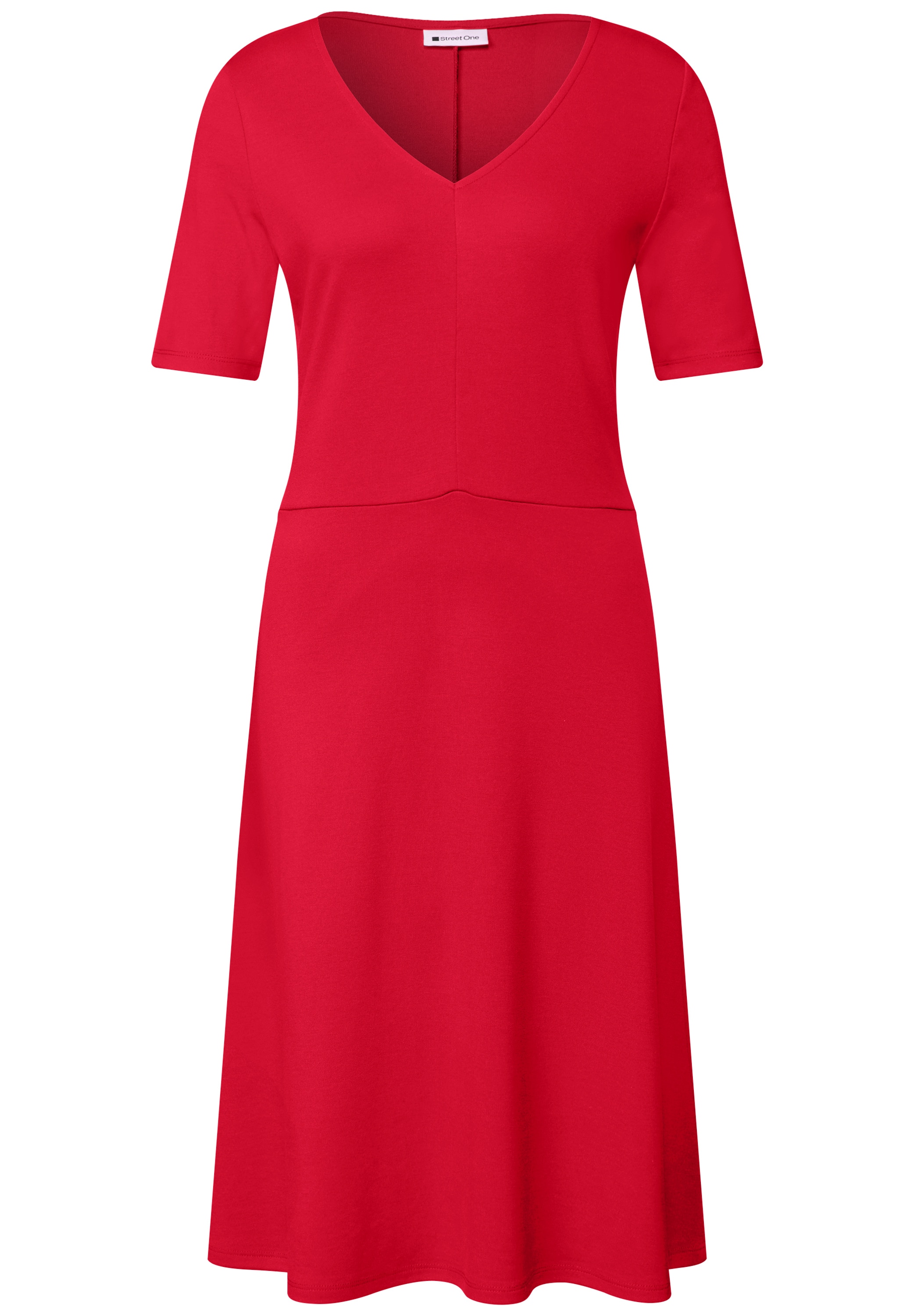 STREET ONE Jerseykleid Ohne Taschen aus Viskose