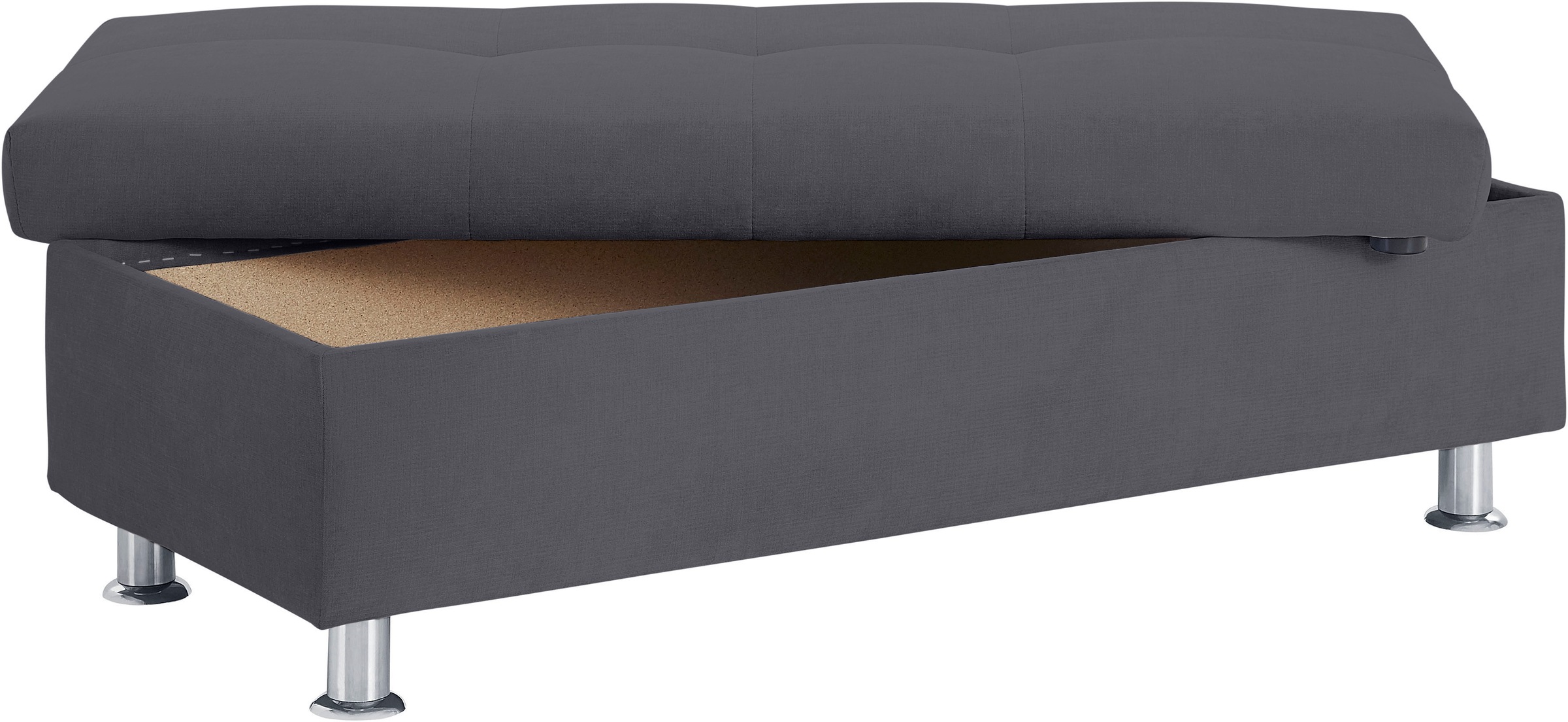 Thumbnail - DOMO collection Hocker "Franzi" inklusive Stauraum