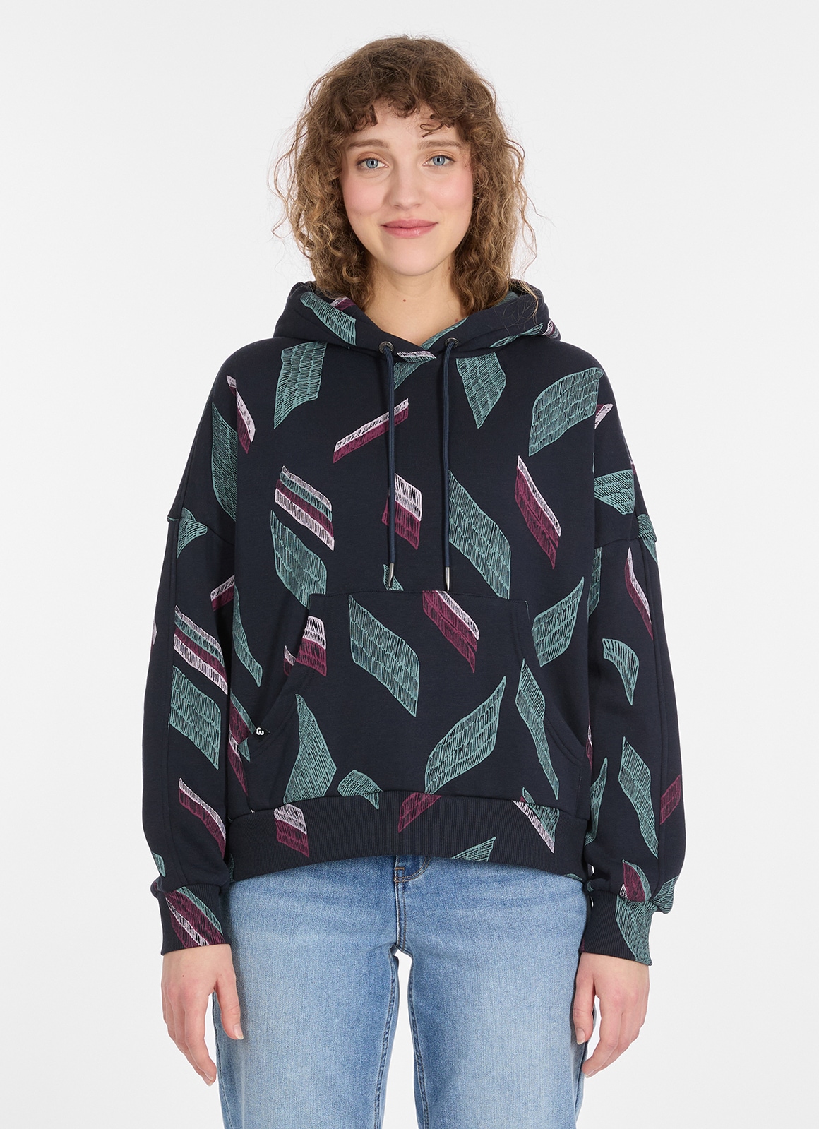 Ragwear Kapuzensweatshirt "PIRITA PRINT" günstig online kaufen