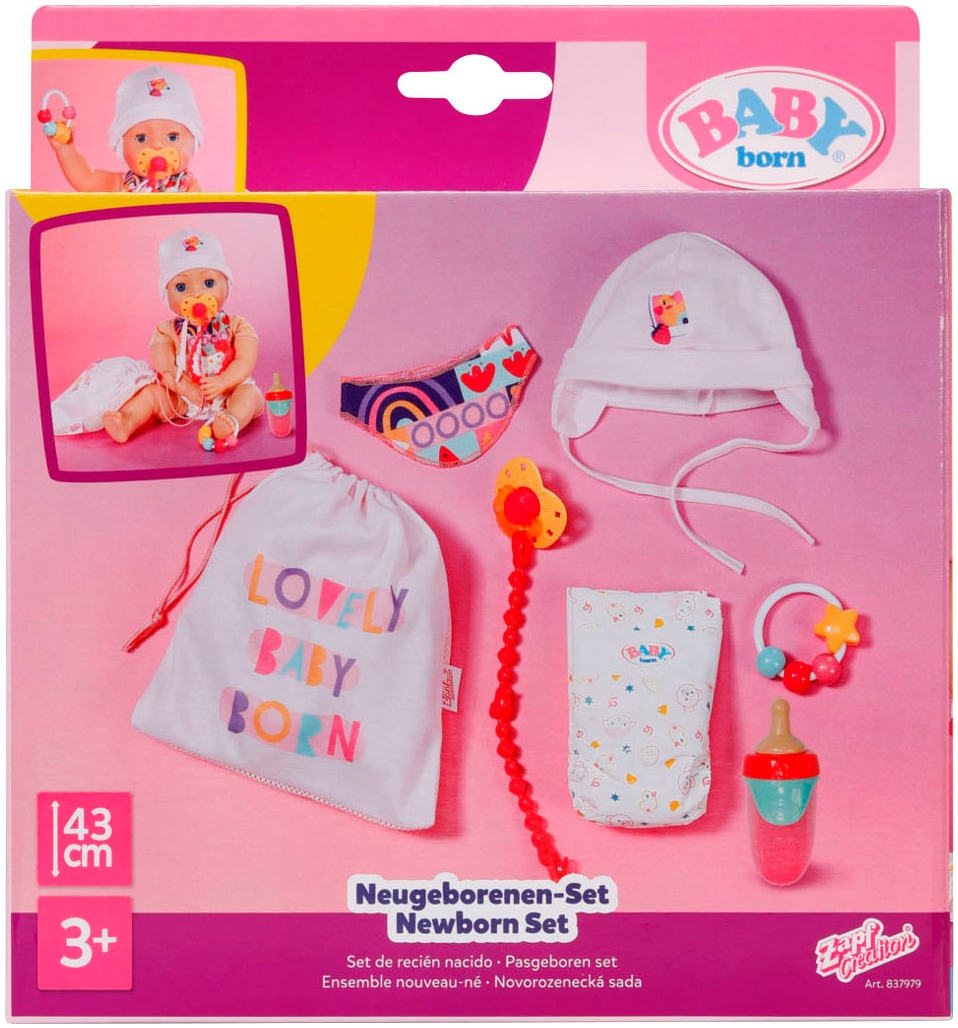 Baby Born Puppen Accessoires-Set »Neugeborenen Set«, (Set)