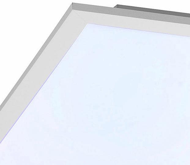 JUST LIGHT Deckenleuchte »FLAT«, 1 flammig, Leuchtmittel LED-Board | LED fest integriert, CCT - Farbtemperaturregelung, Dimmbar über Funkfernbedienung