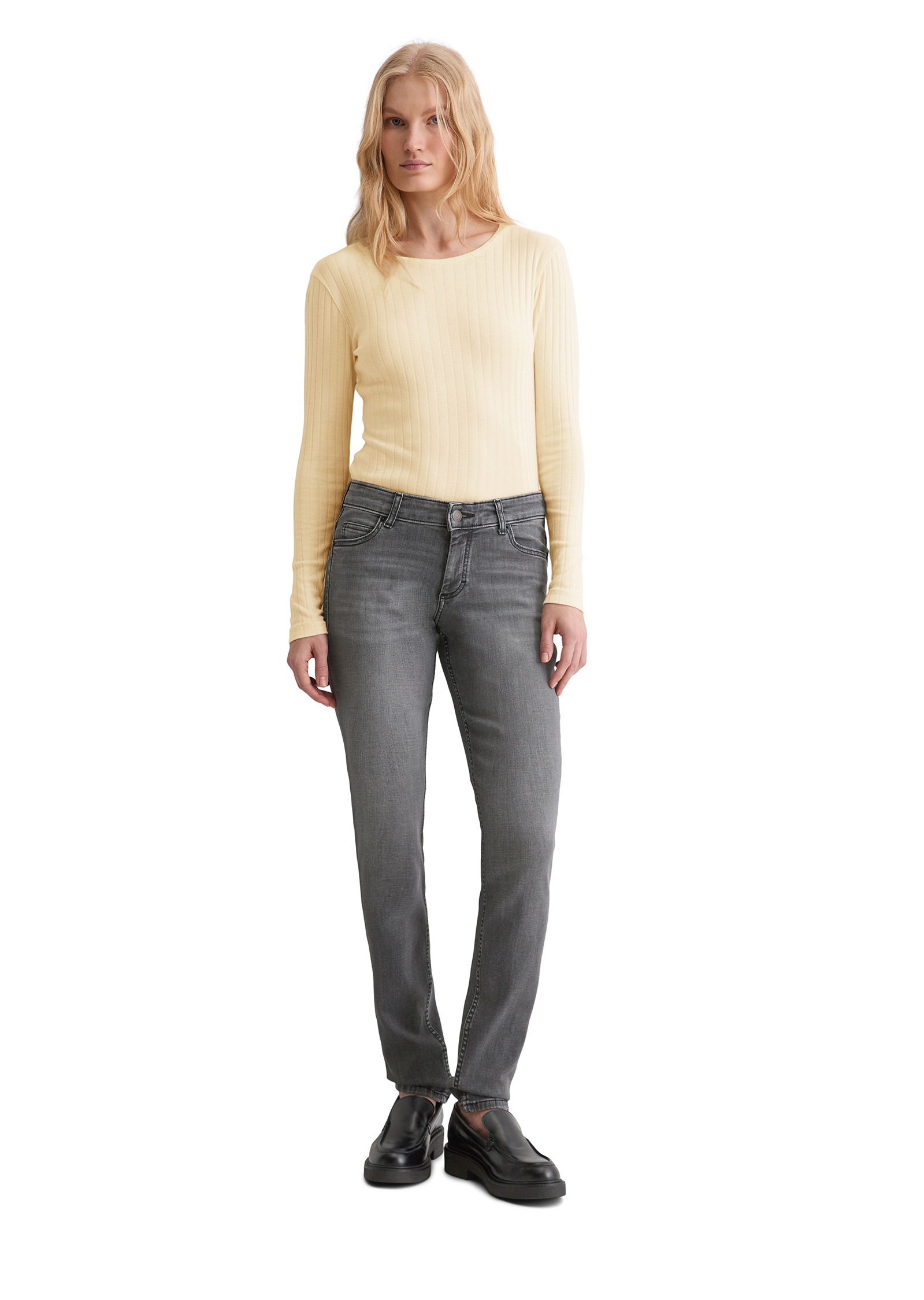 Marc O'Polo Straight-Jeans »aus stretchigem Bio-Baumwolle-Mix«