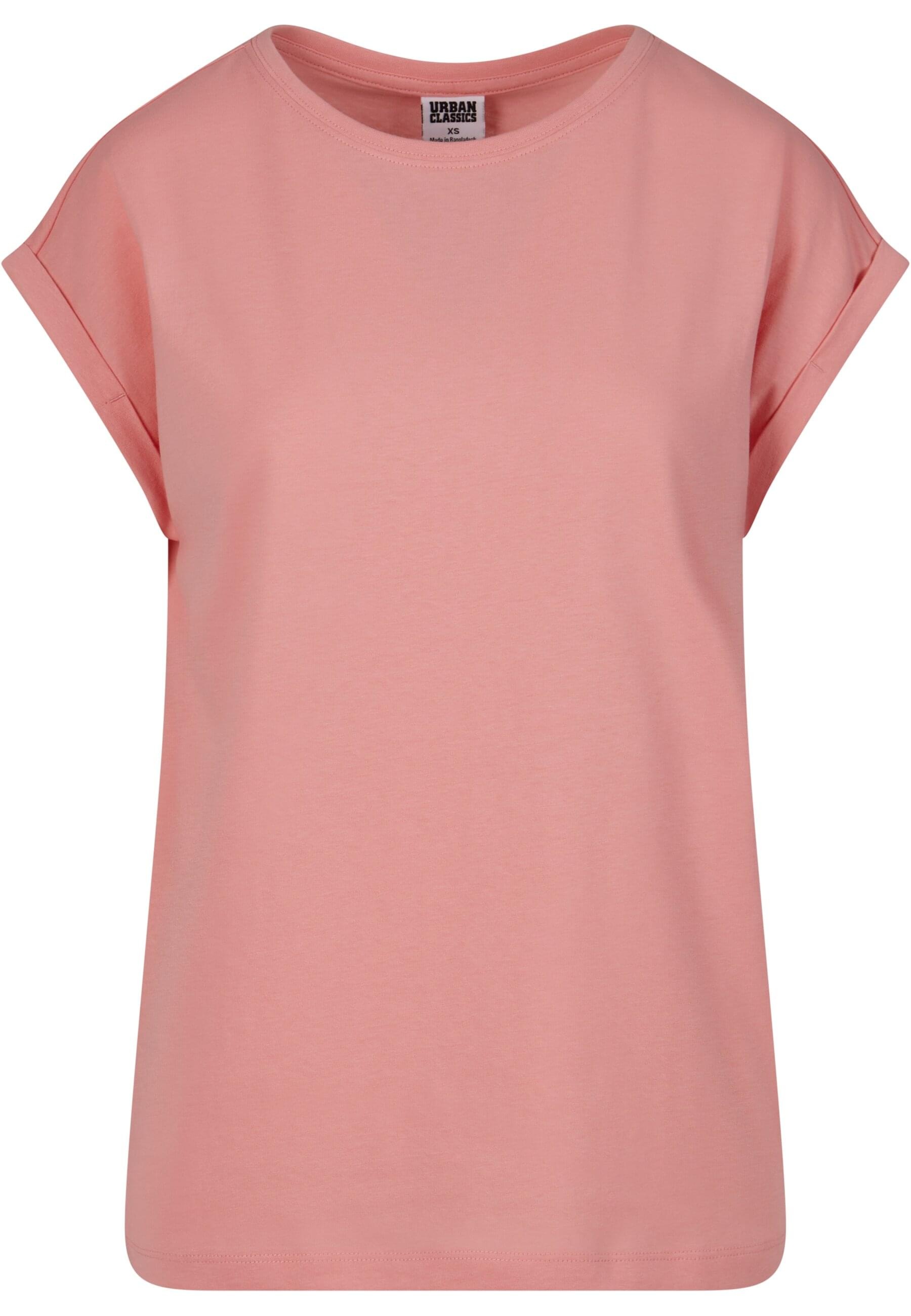 URBAN CLASSICS T-Shirt »Urban Classics Damen Ladies Extended Shoulder Tee 2-Pack«, (1 tlg.)
