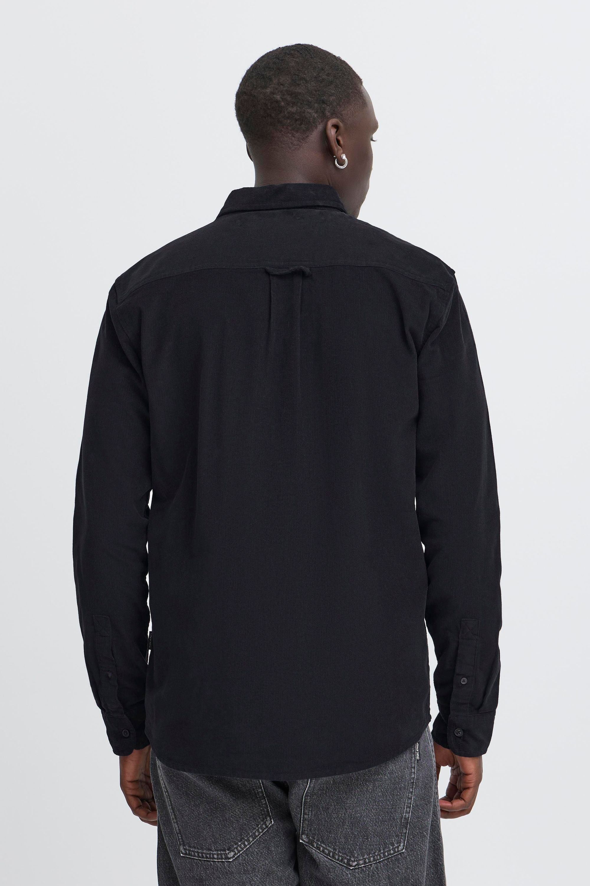 Blend Langarmhemd »BHDemir« Stilvolles Cordhemd mit Brusttasche