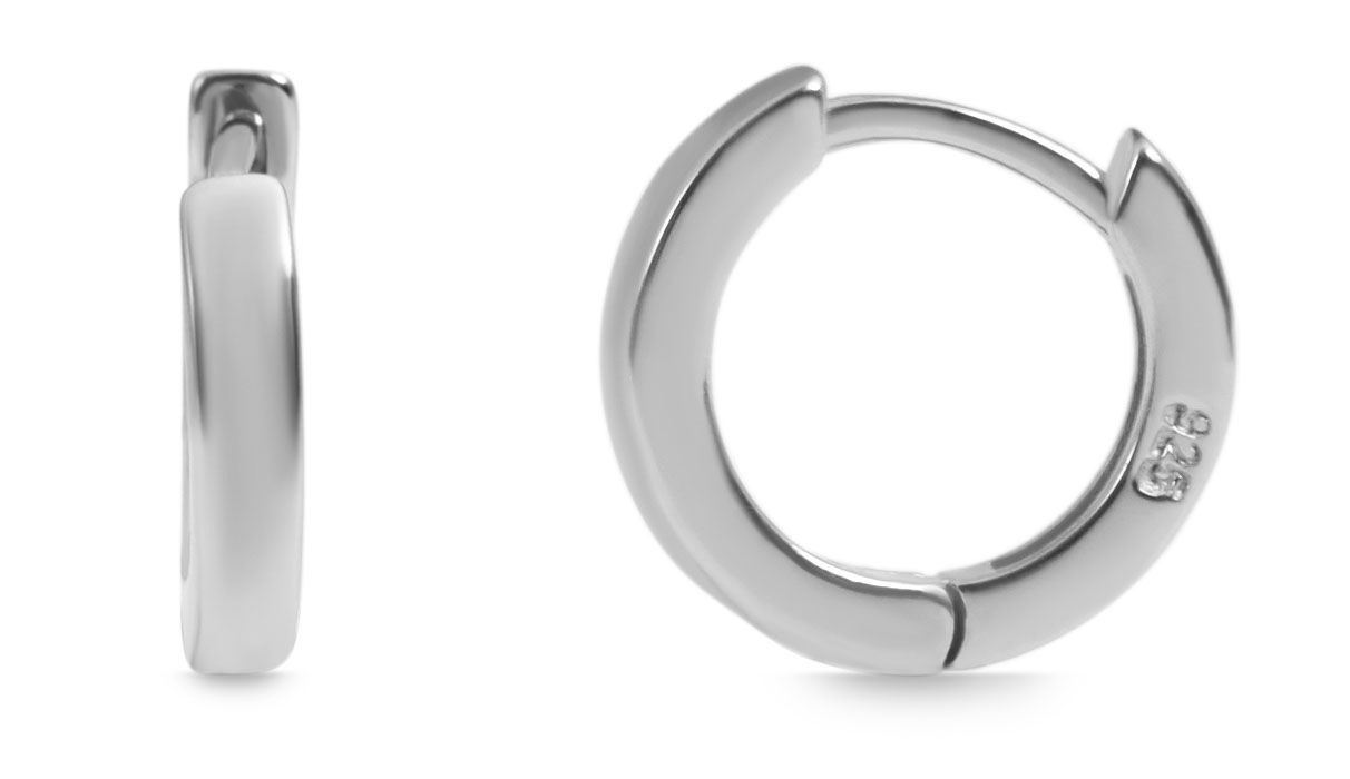 Adelia´s Klappcreolen "Damen Ohrringe – Klappcreole aus 925 Silber" Schöne günstig online kaufen