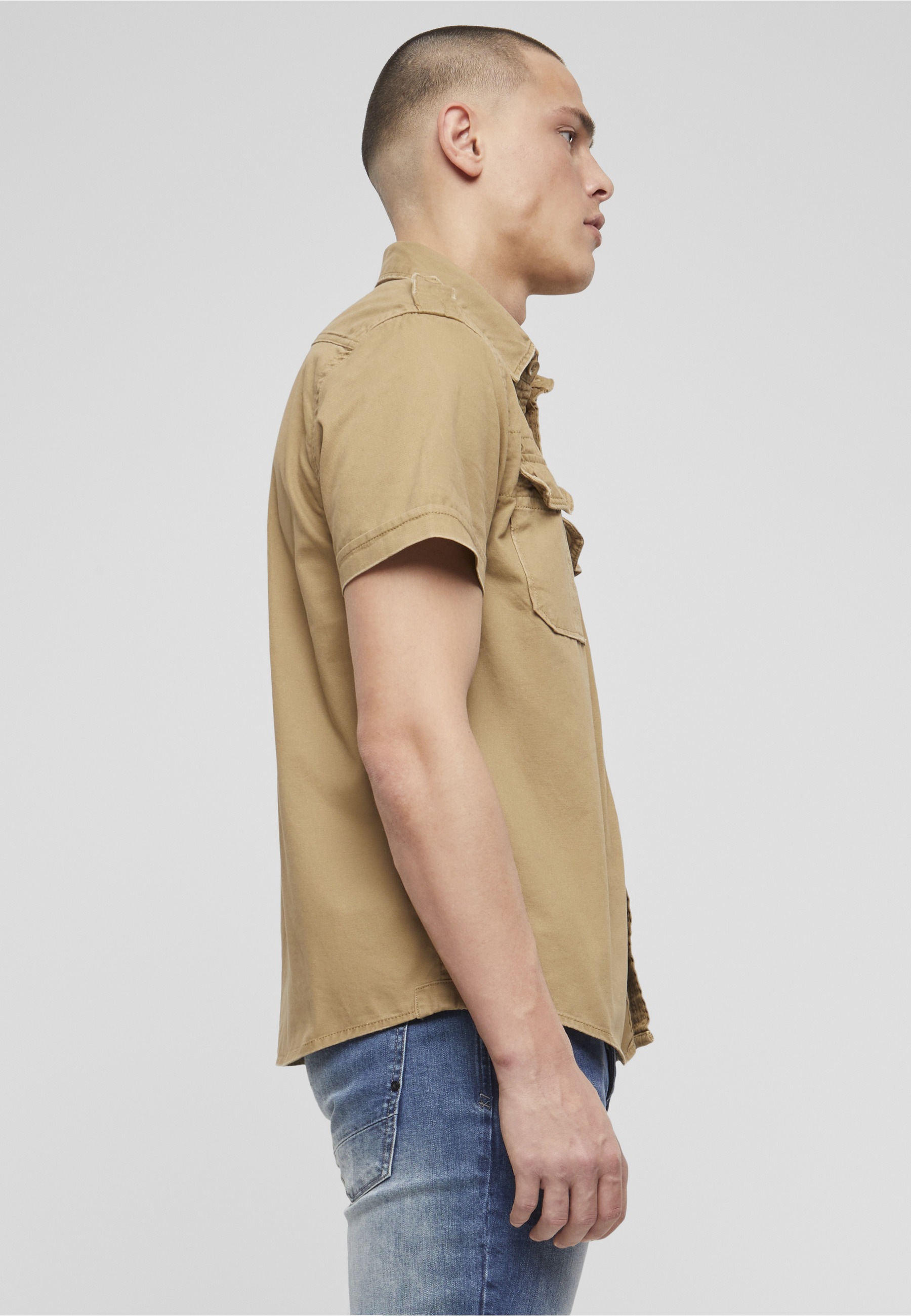 Brandit Langarmhemd »Brandit Herren Vintage Shirt shortsleeve« 1 Stk.