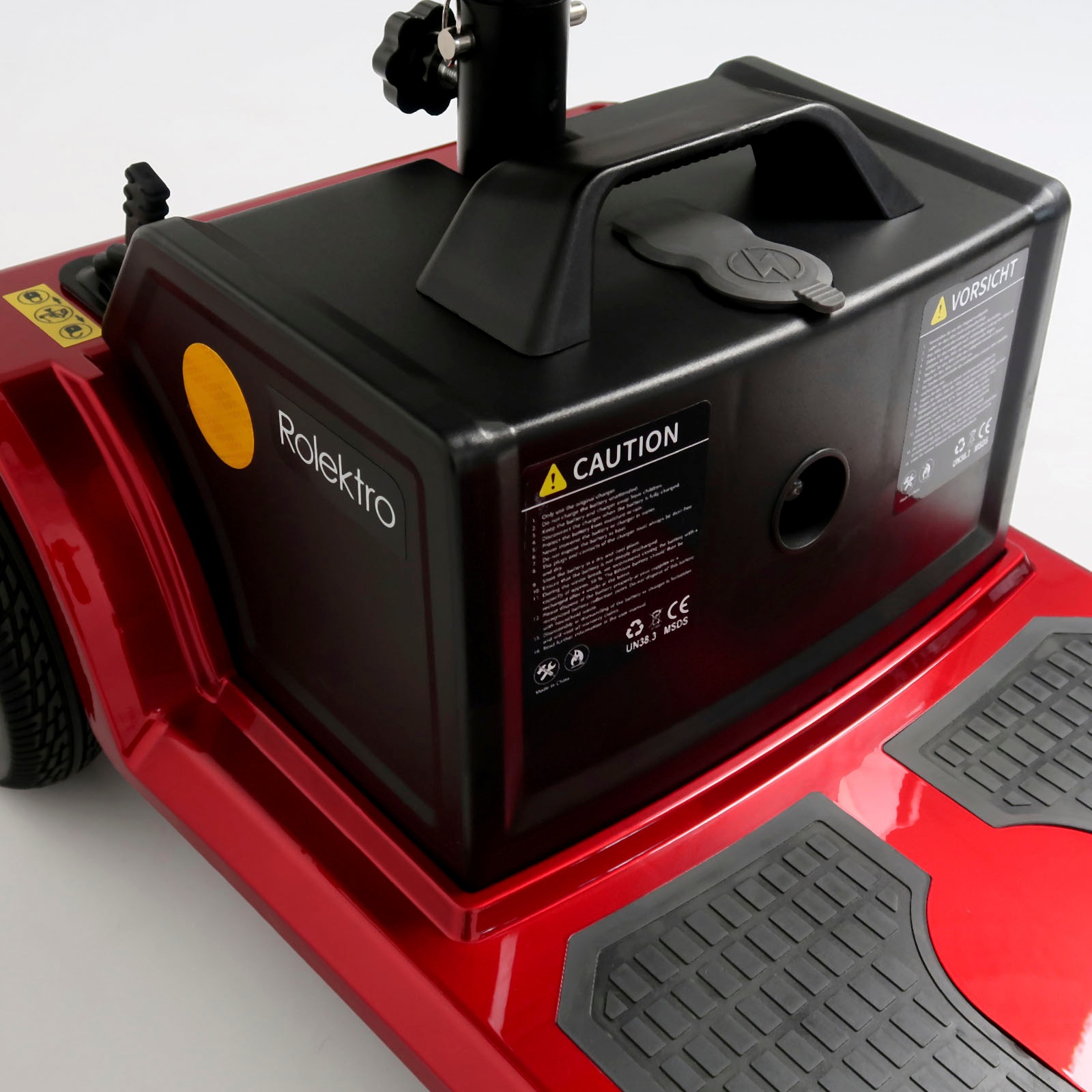 Rolektro Elektromobil »E-Quad 6 V.3 Pro, Rot, 24V-20Ah Lithium-Akku, 300 Watt«