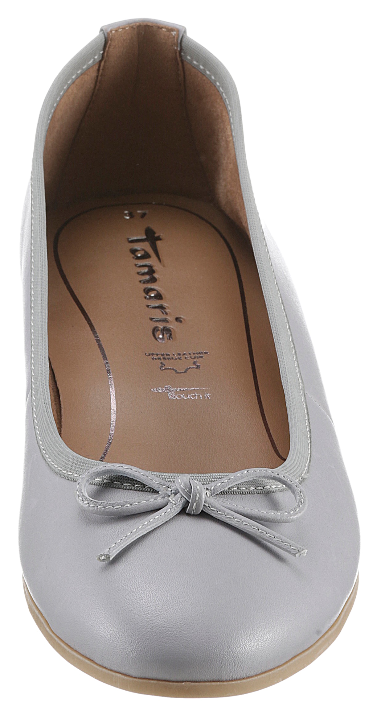 Tamaris Ballerina, Flats, Slipper, Businessschuh mit dekorativer Schleife