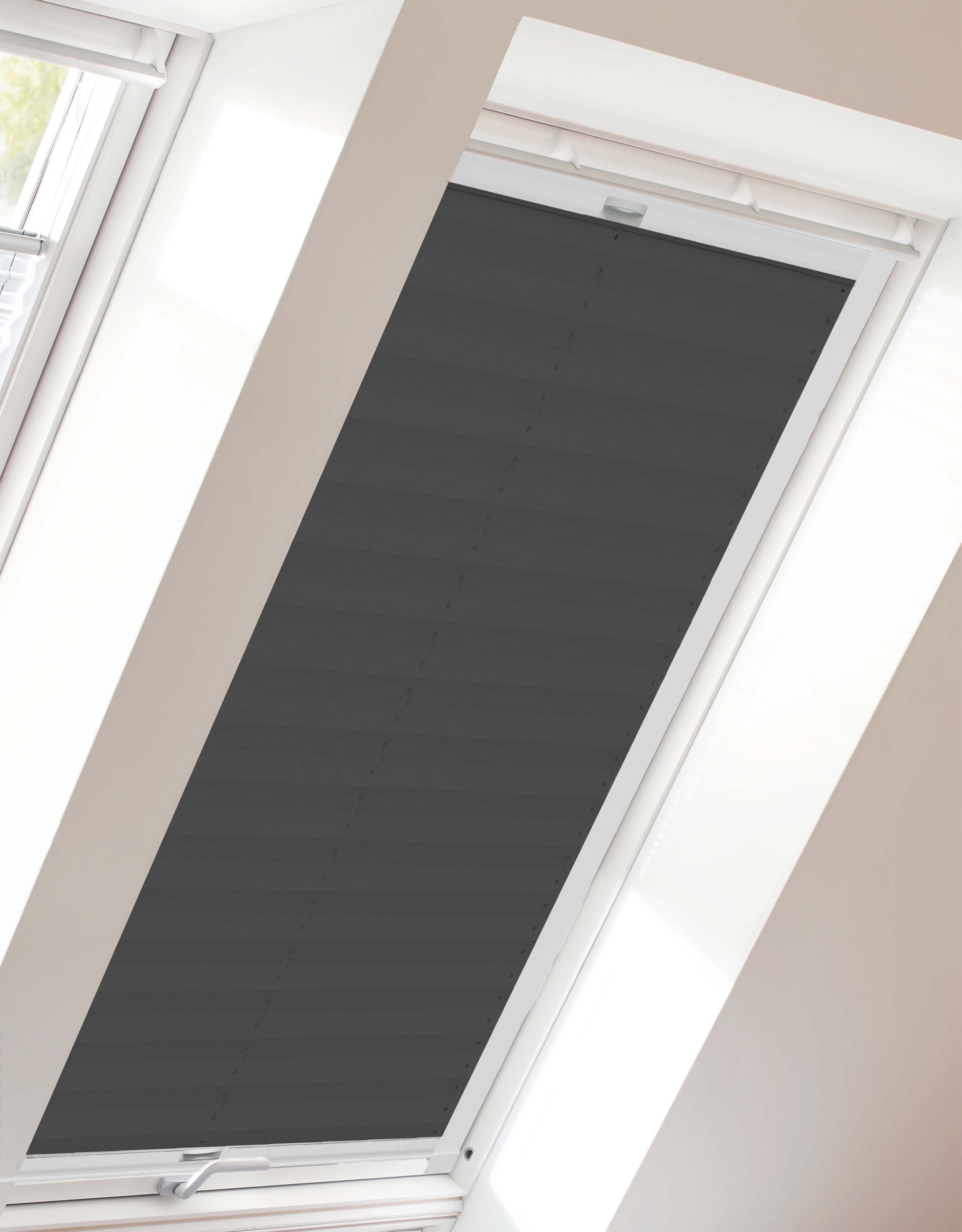sunlines Dachfensterplissee »StartUp Style Crepe«, Lichtschutz, verspannt,  mit Führungsschienen kaufen | BAUR | Plissees