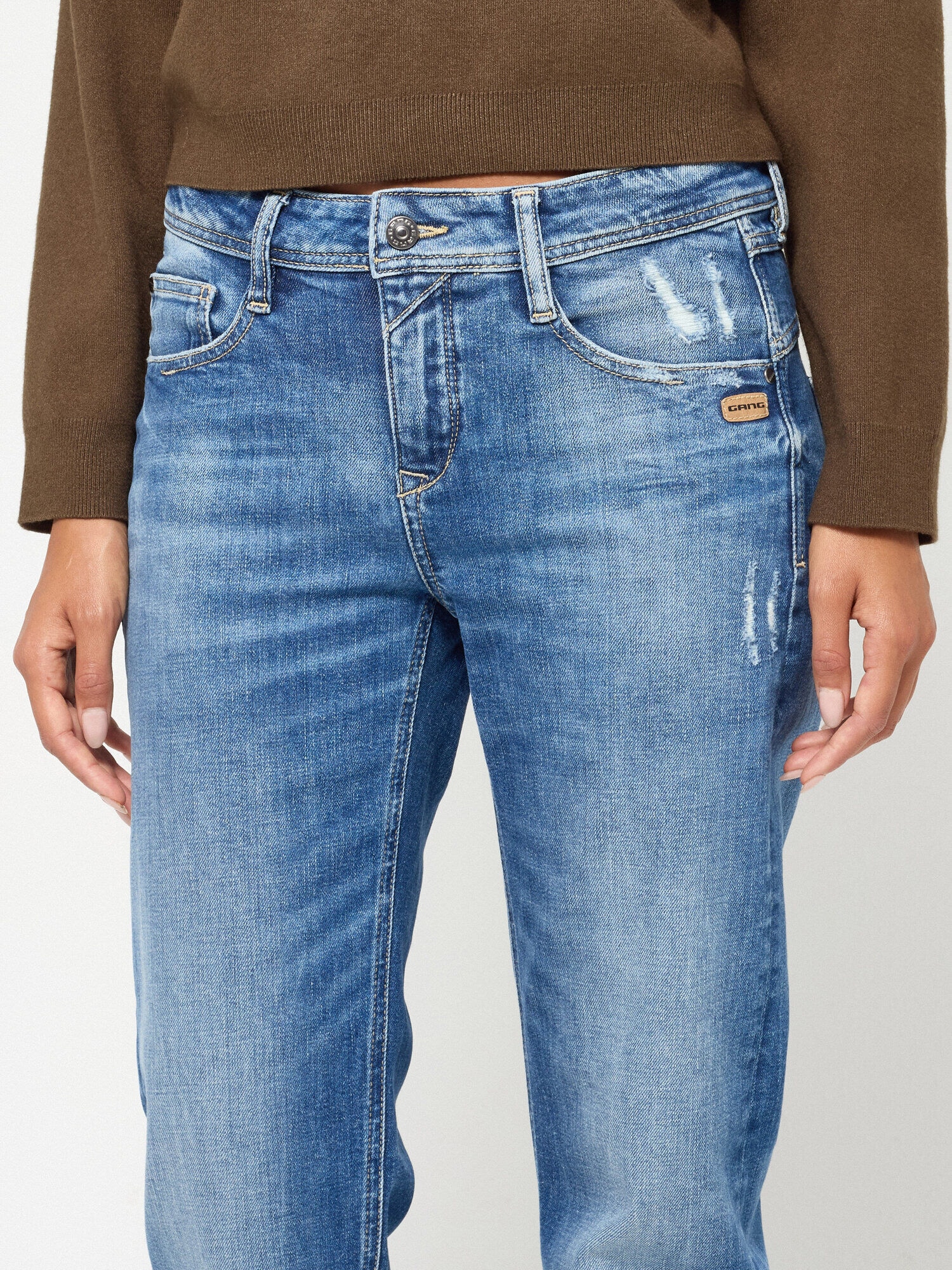 GANG 5-Pocket-Jeans »94AMELIE STRAIGHT« im 5-Pocket-Style