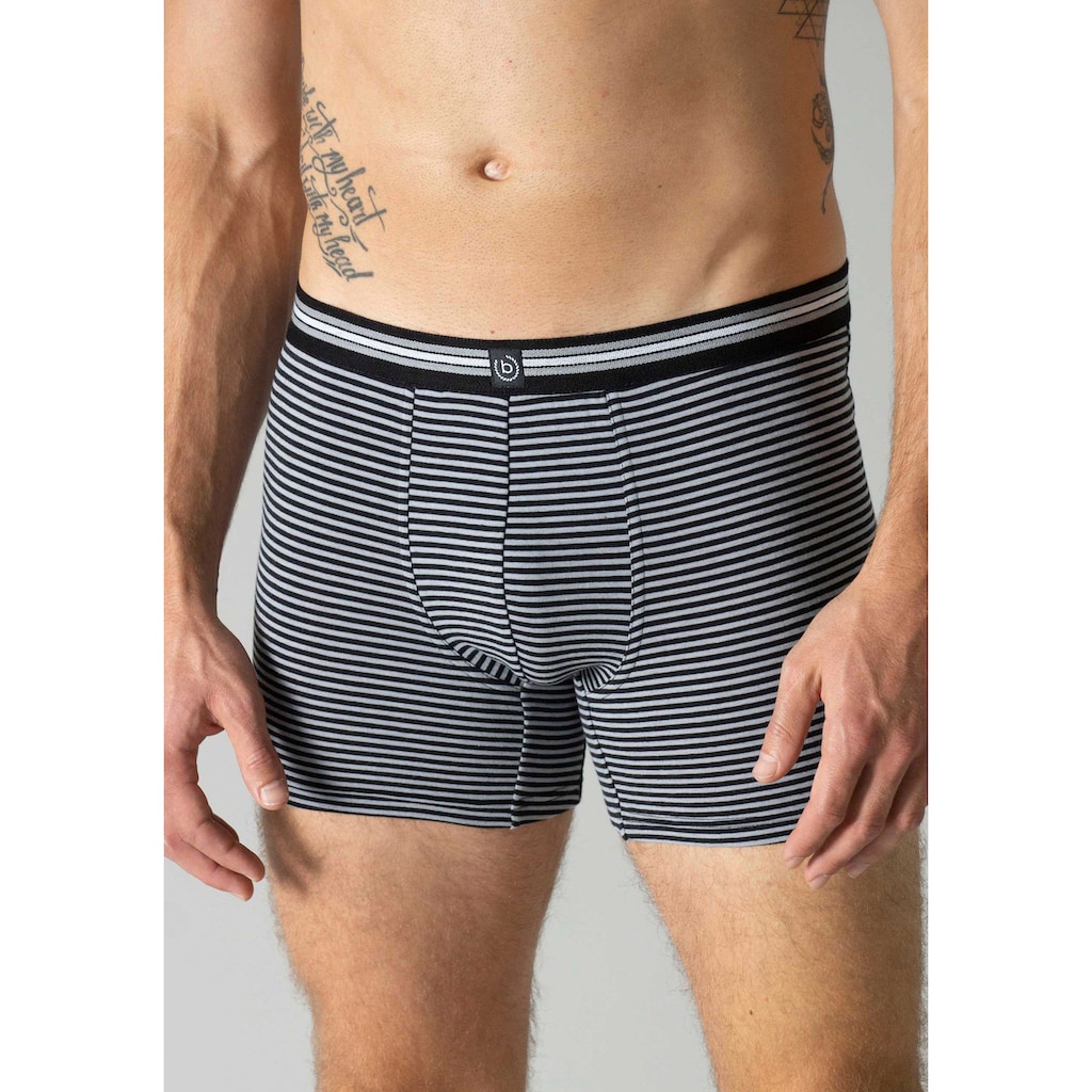 bugatti Boxershorts »Prag«, (3 St.)