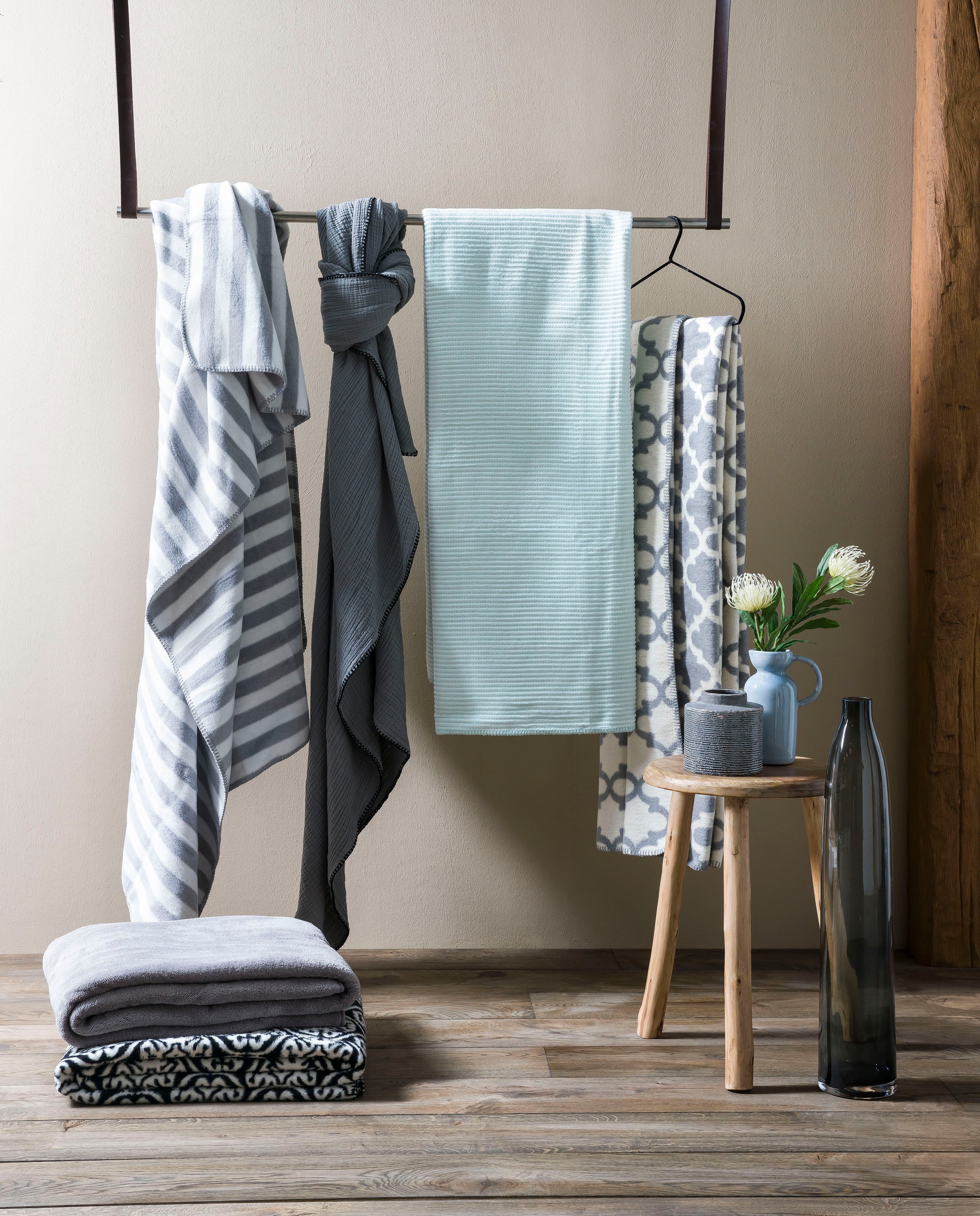 done. Wohndecke "Stripes320" Wohndecke mit einfassender Ziernaht, Kuschelde günstig online kaufen