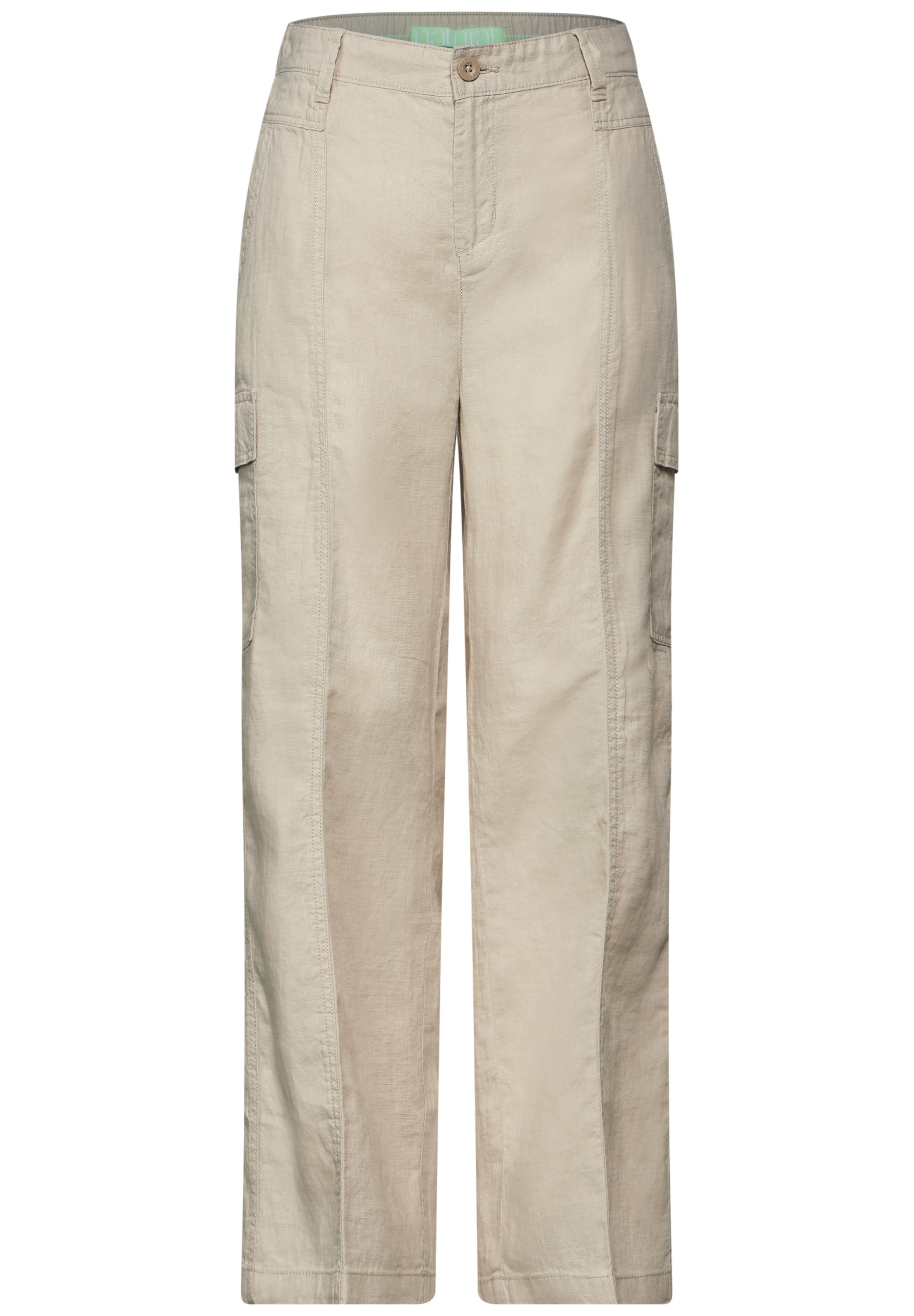 STREET ONE Cargohose, aus Leinen
