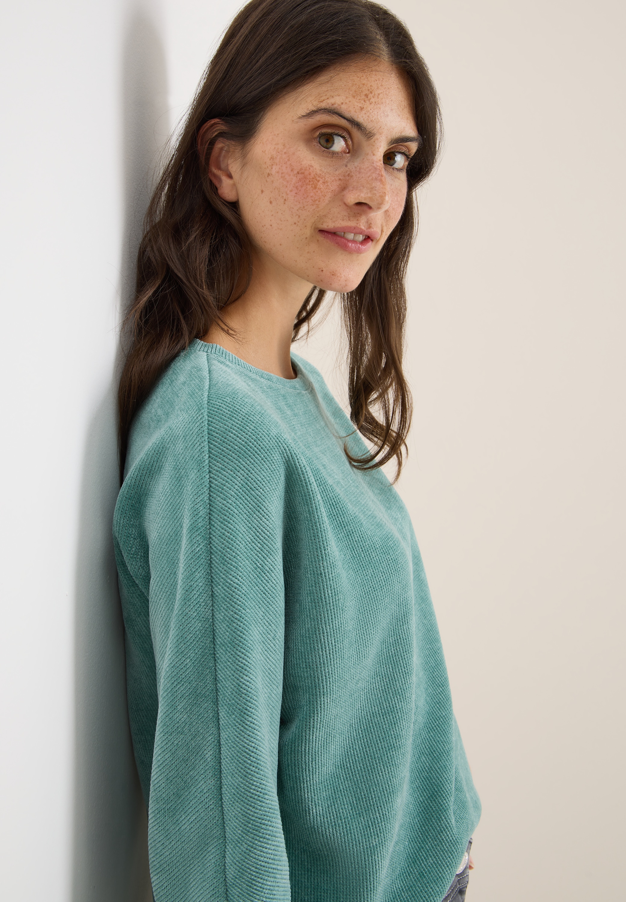 Cecil Sweatshirt, mit U-Boot Ausschnitt