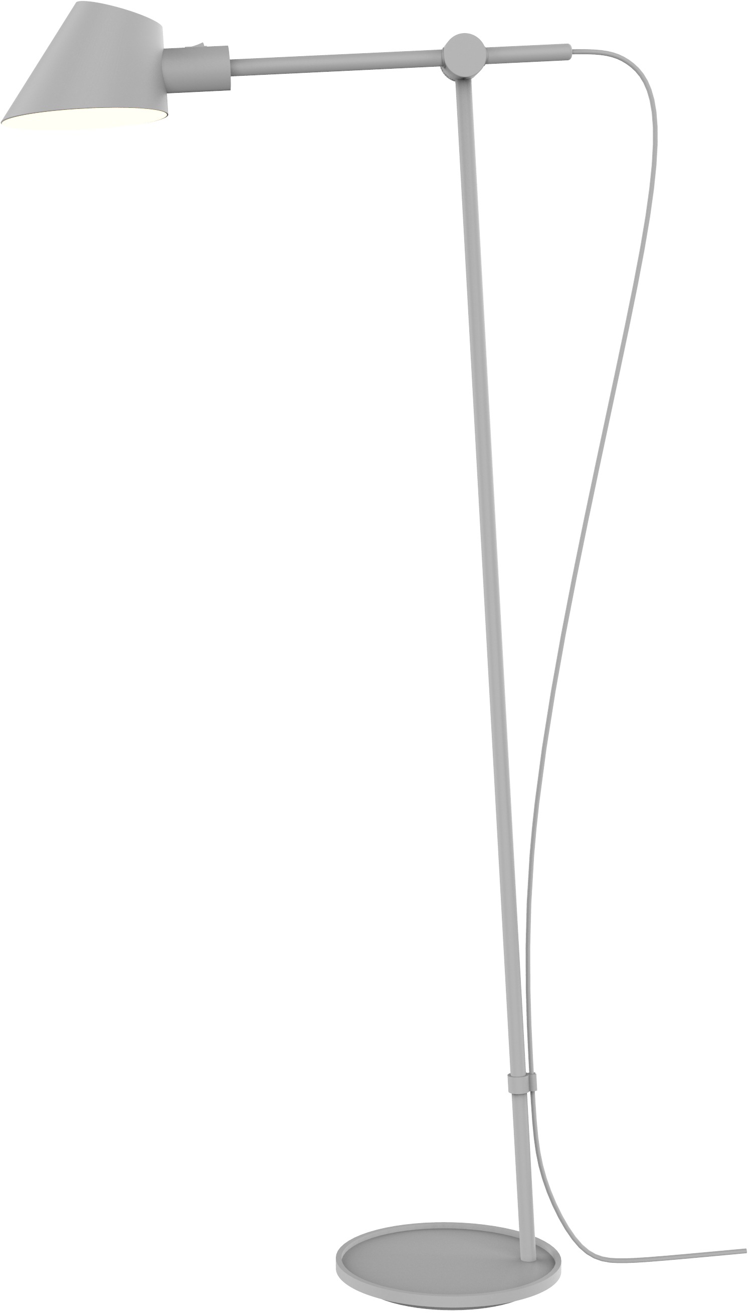 design for the people Stehlampe »STAY«, 1 flammig-flammig, Gelenkarm flexibel verstellbar