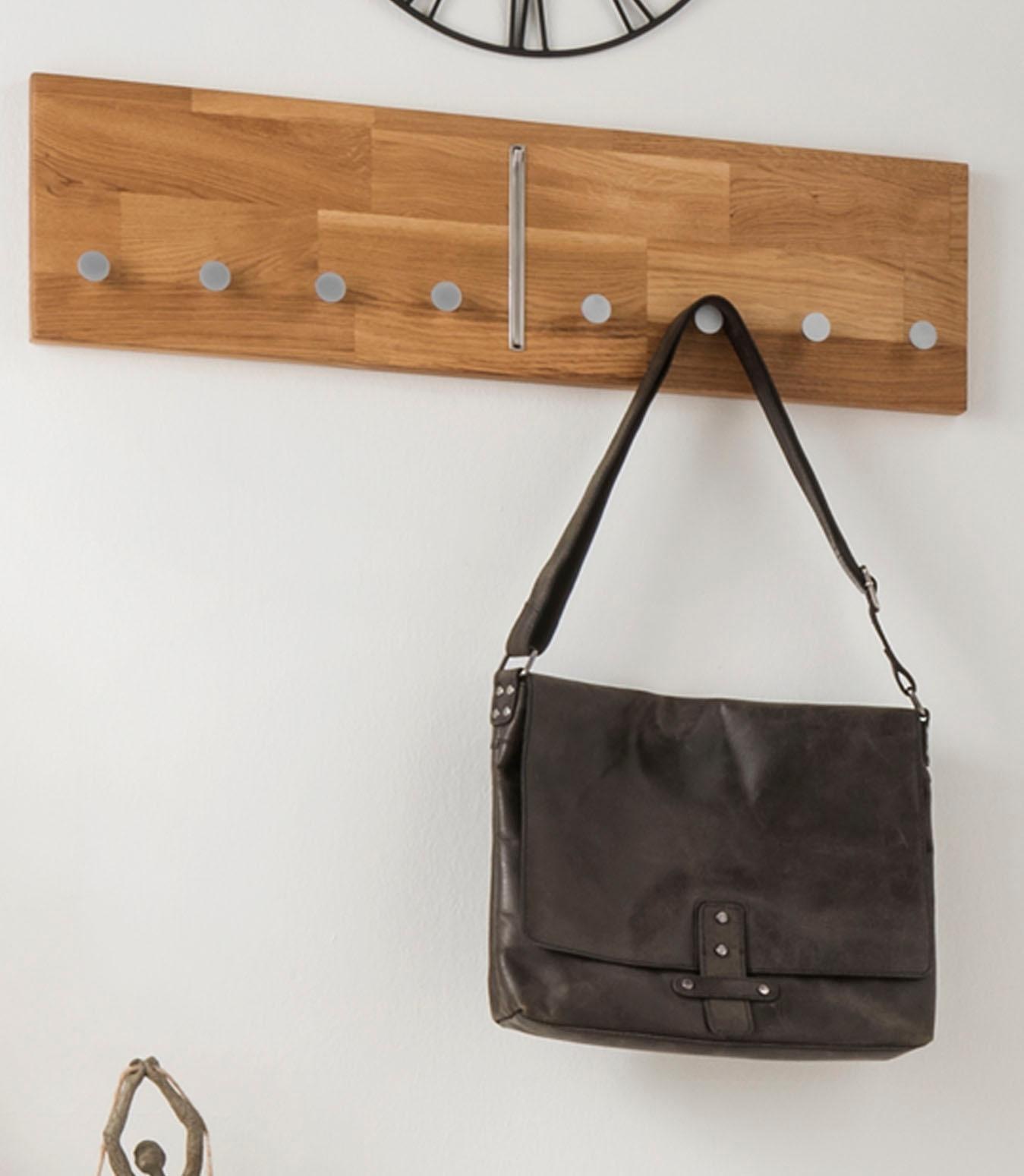 Home affaire Hakenleiste »Dura«, aus FSC®-zertifiziertem Massivholz, Breite 50 oder 80 cm