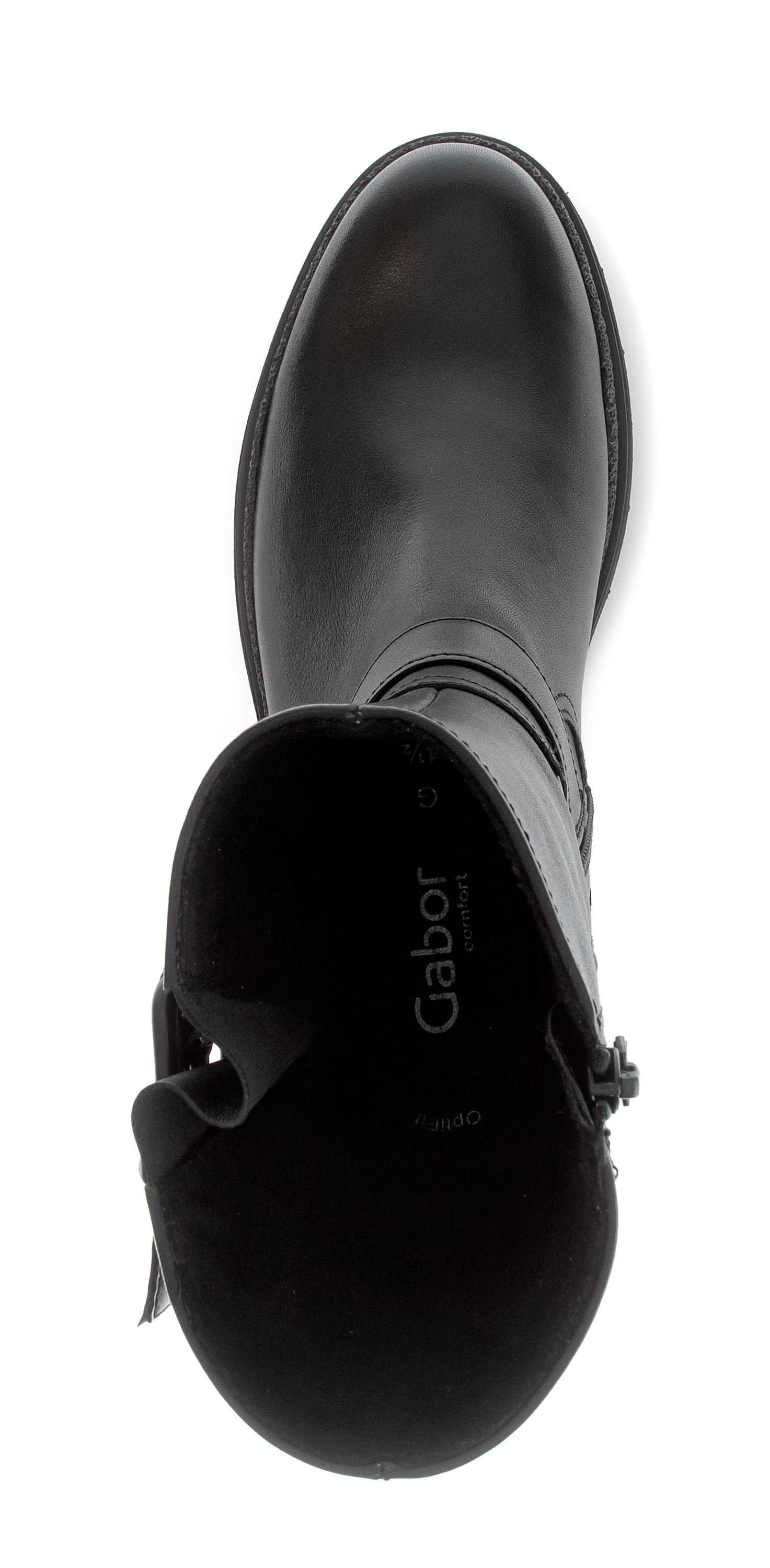 Gabor Bikerboots »FLORENZ«  , Blockabsatz, Stiefelette, mit Zierschnalle in Bequemweite G (= weit)