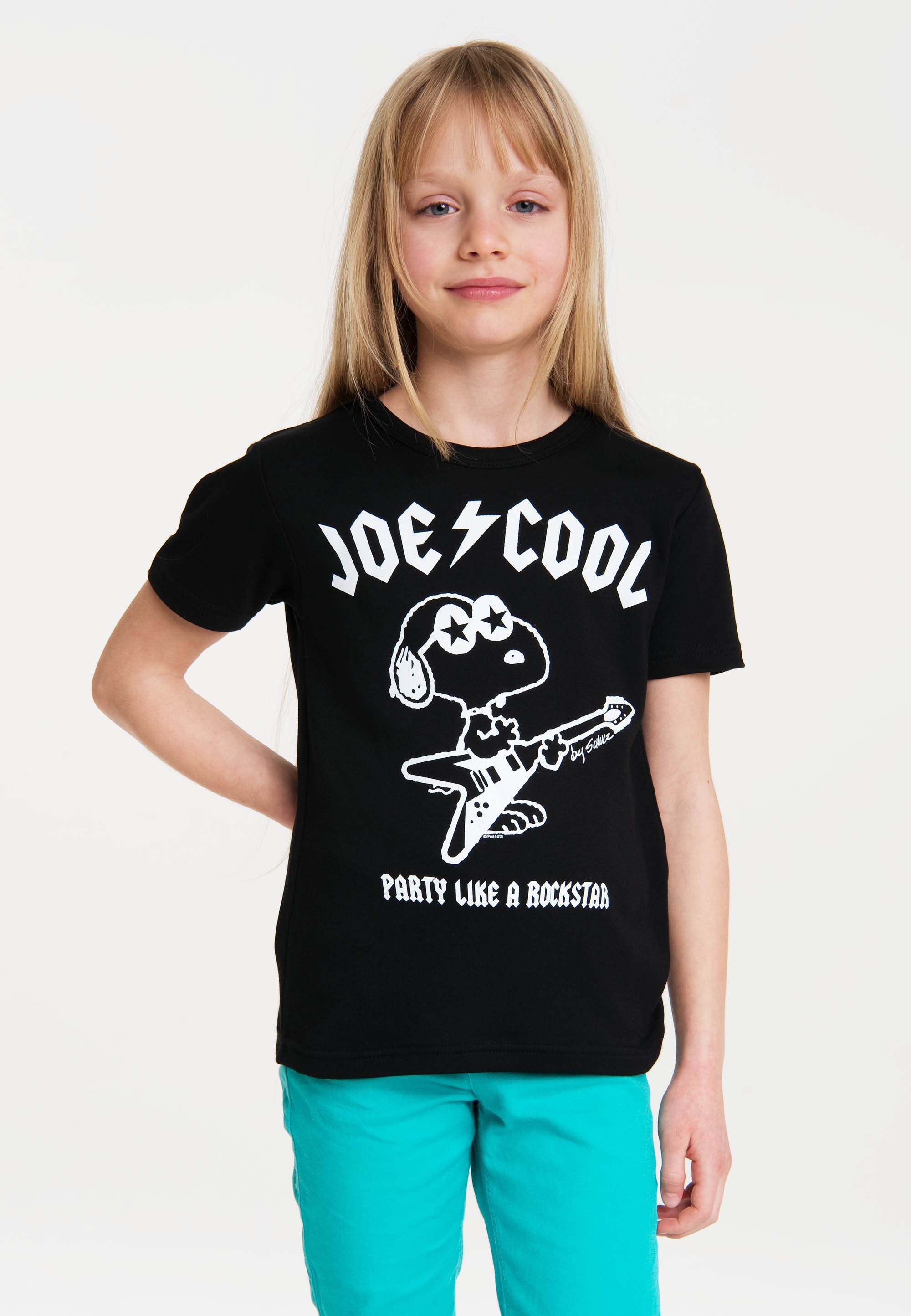 LOGOSHIRT T-Shirt »Snoopy«, mit Frontprint bestellen | BAUR niedlichem online