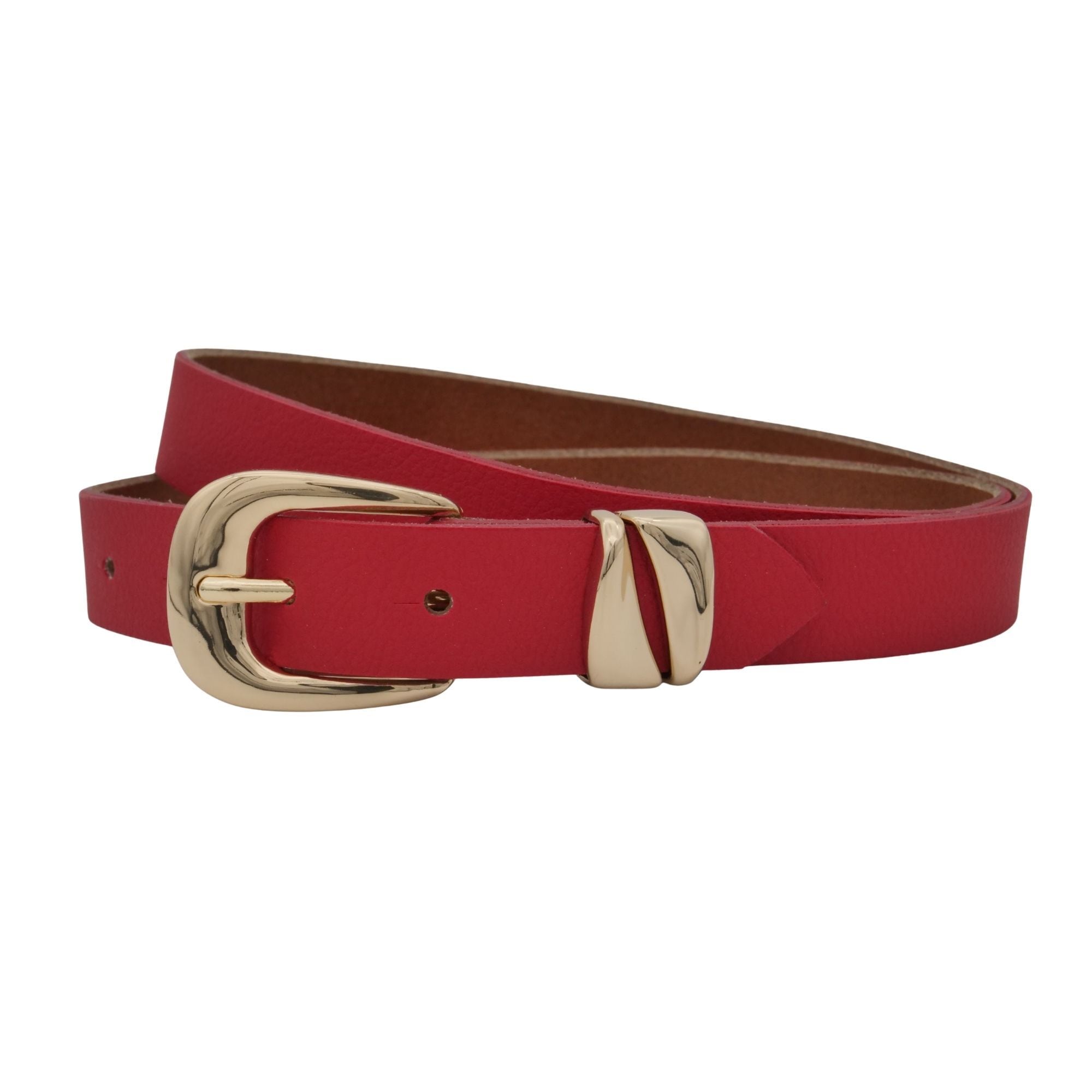 AnnaMatoni Ledergürtel "AnnaMatoni AnnaMatoni Damen Ledergürtel 2,5 cm breit mit"