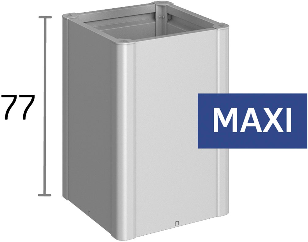 Biohort Hochbeet »BELVEDERE L-Form maxi 2 m, verschiedene Farben« 201x201x77 cm, extrem langlebig, aus Metall