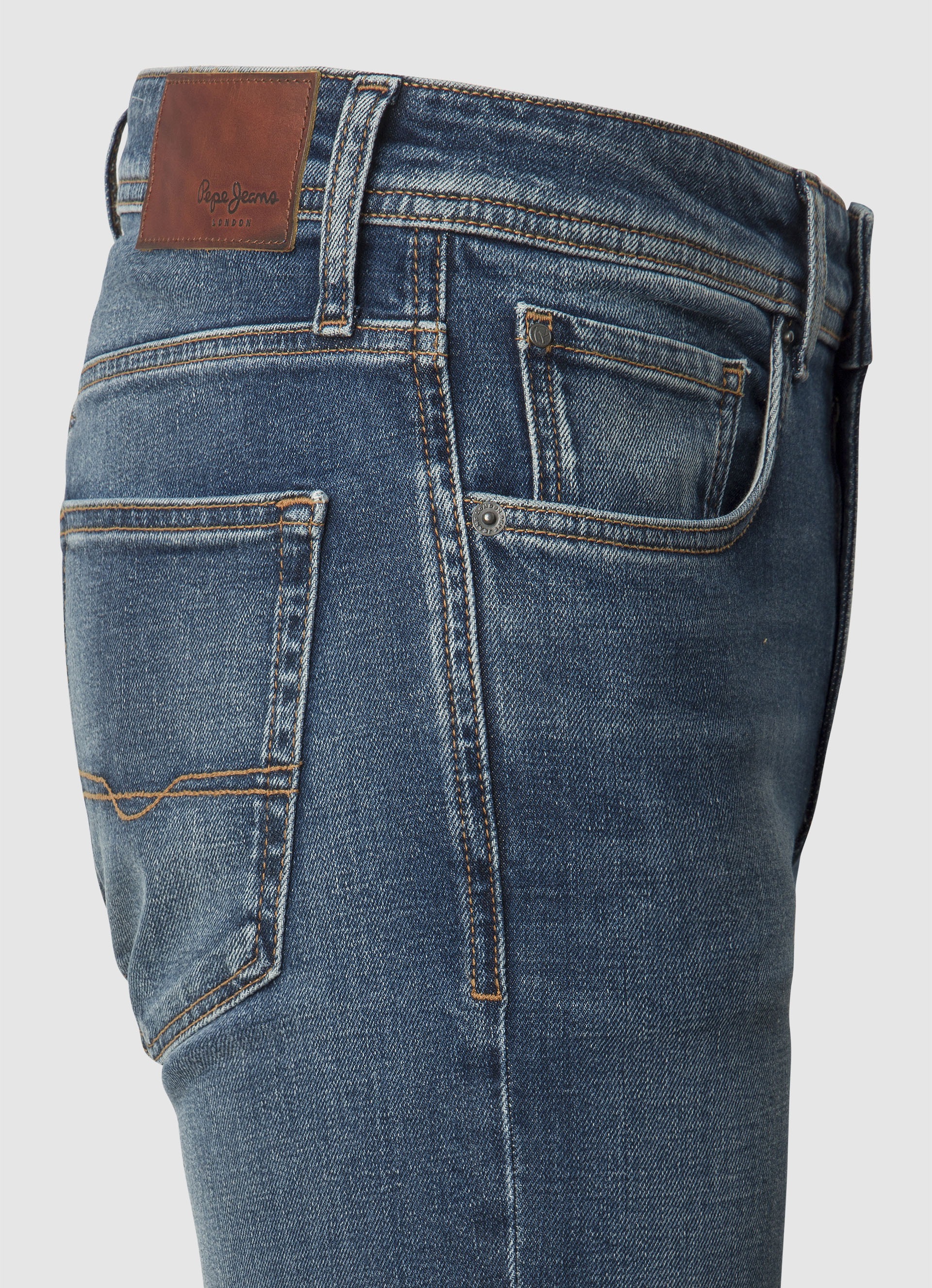 Pepe Jeans Straight-Jeans »STRAIGHT JEANS«, mit geradem Bein