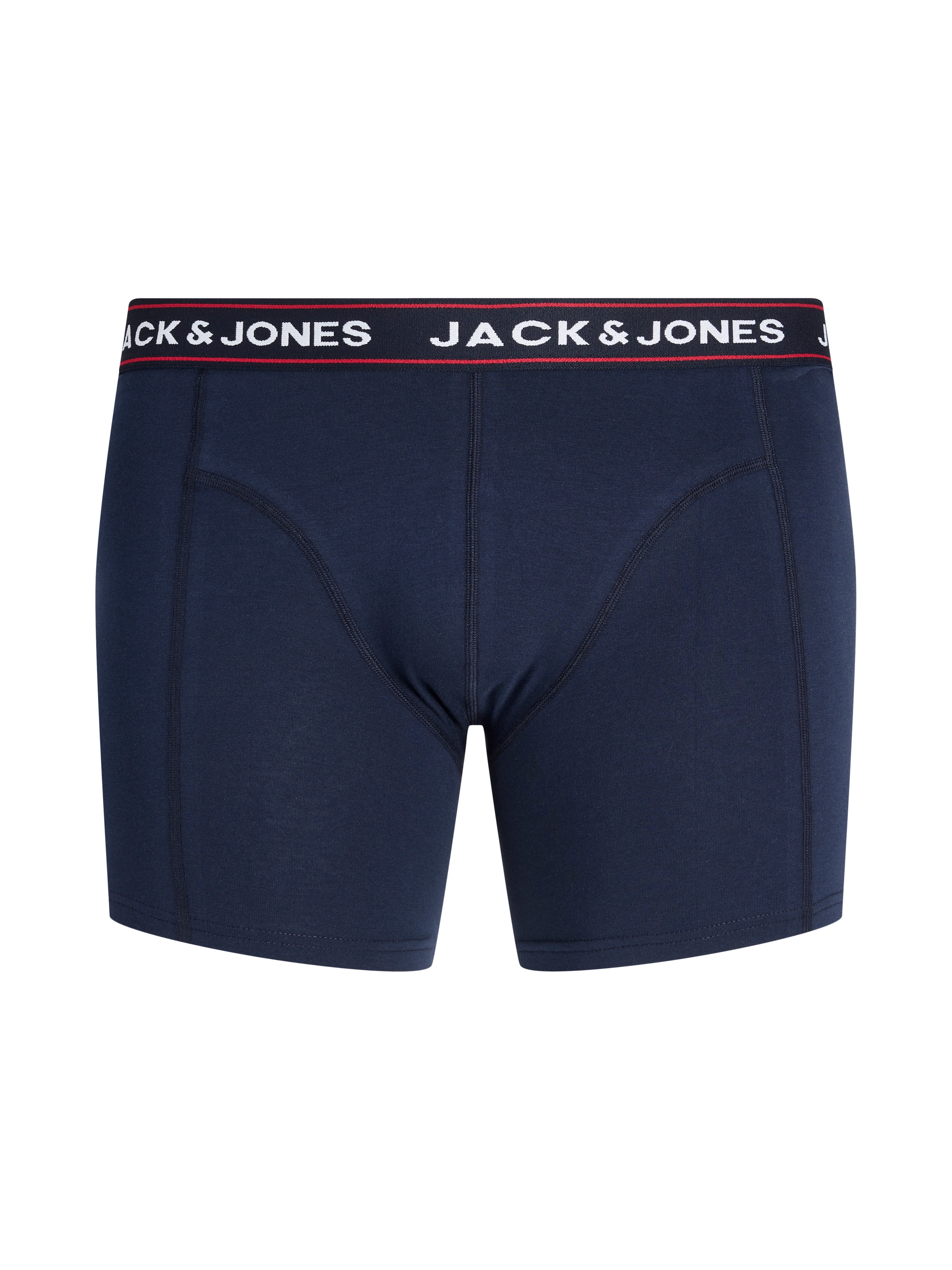 Jack & Jones PlusSize Trunk »JACMAX SOLID TRUNKS 5 PACK BTW PLS« Packung, 5 Stk. Baumwollmischung, elastisches Bündchen
